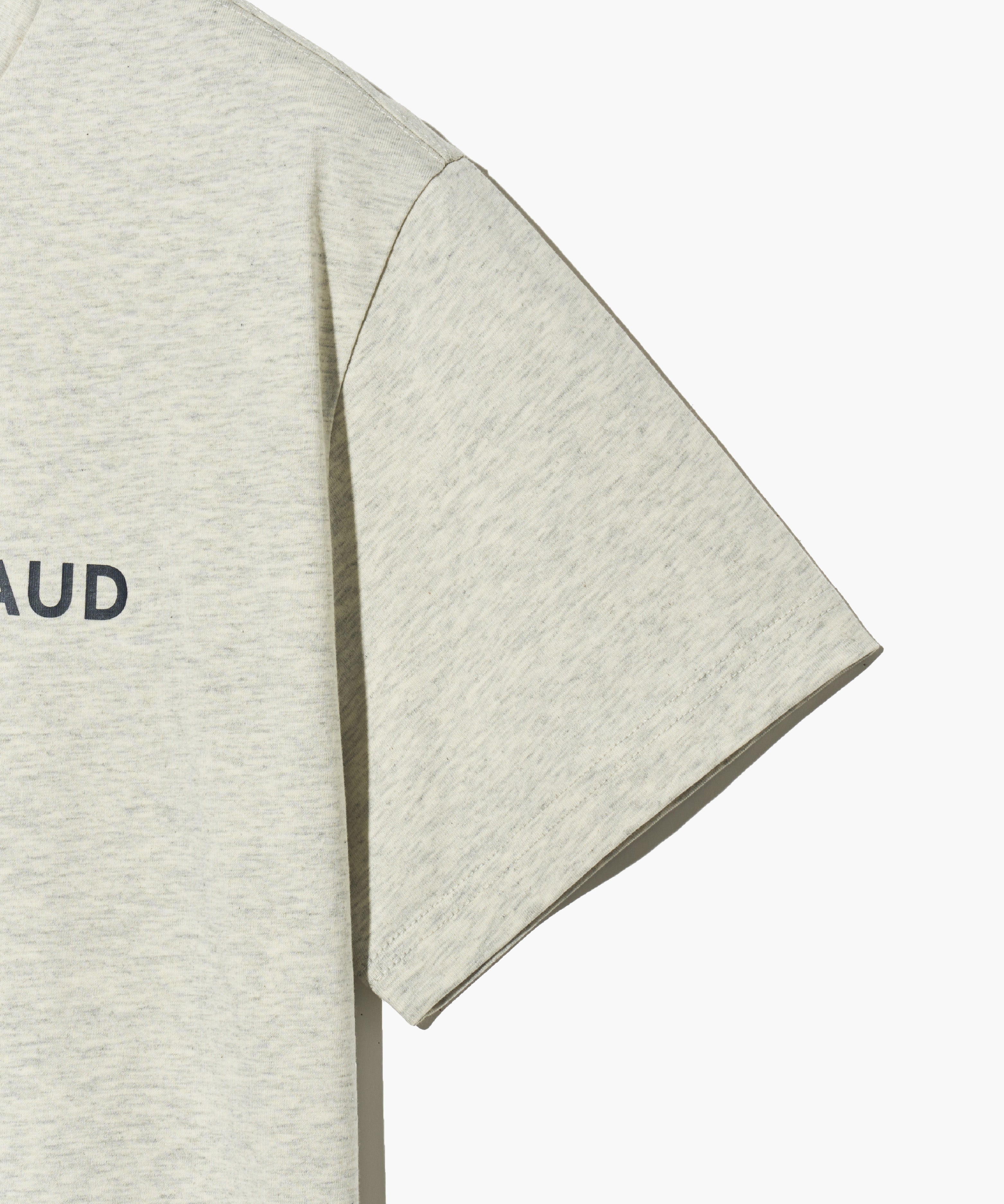 Marithe & Francois Girbaud - Lettering Logo Oversized Tee (Oatmeal) product image 9 | TRAB K-Fashion Australia