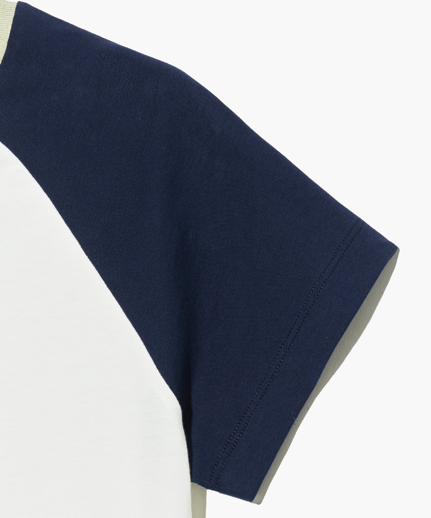 Marithe & Francois Girbaud - 2-tone Raglan Crop Tee (Navy) product image 10 | TRAB K-Fashion Australia