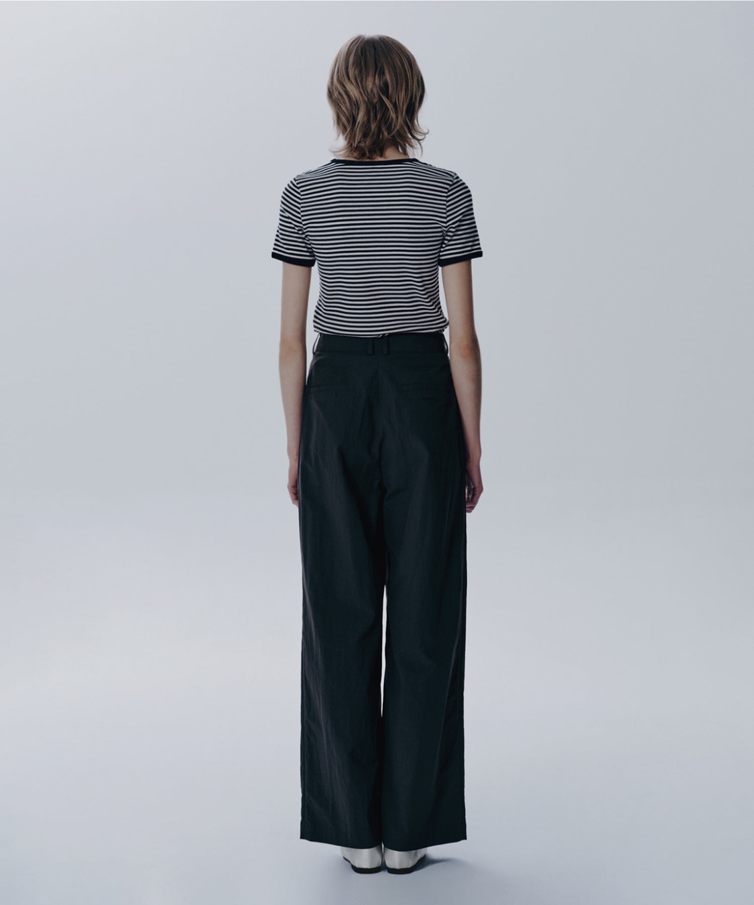 Marithe & Francois Girbaud - Deep Neck Ringer Tee (Black) product image 4 | TRAB K-Fashion Australia