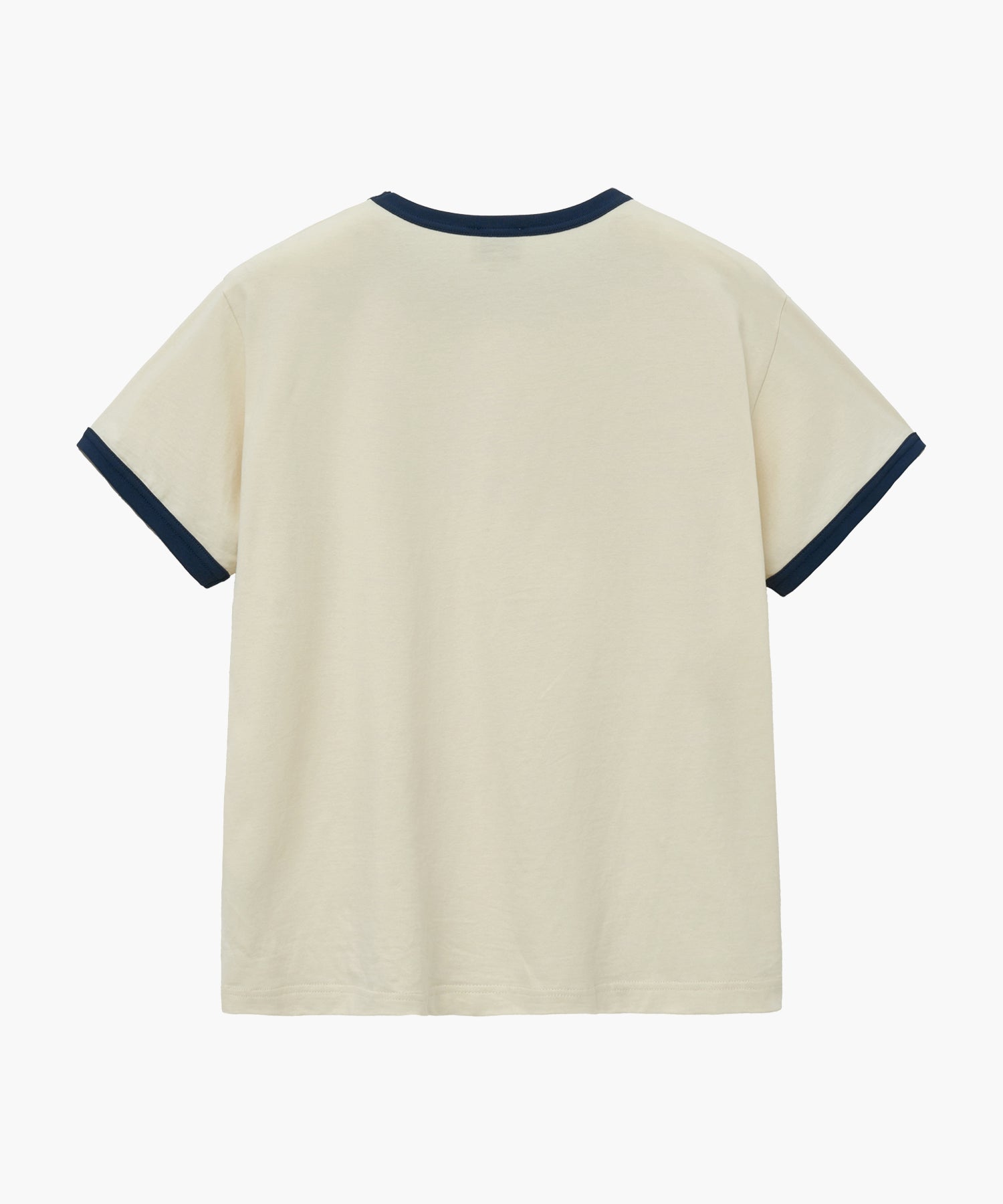 Marithe & Francois Girbaud - Vintage Baseball Ringer Tee (Ivory) product image 6 | TRAB K-Fashion Australia