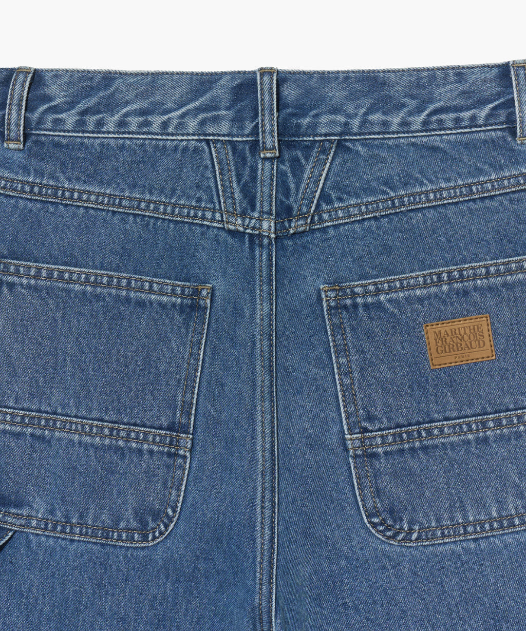 Marithe & Francois Girbaud - Carpenter Denim Shorts (Blue) product image 11 | TRAB K-Fashion Australia