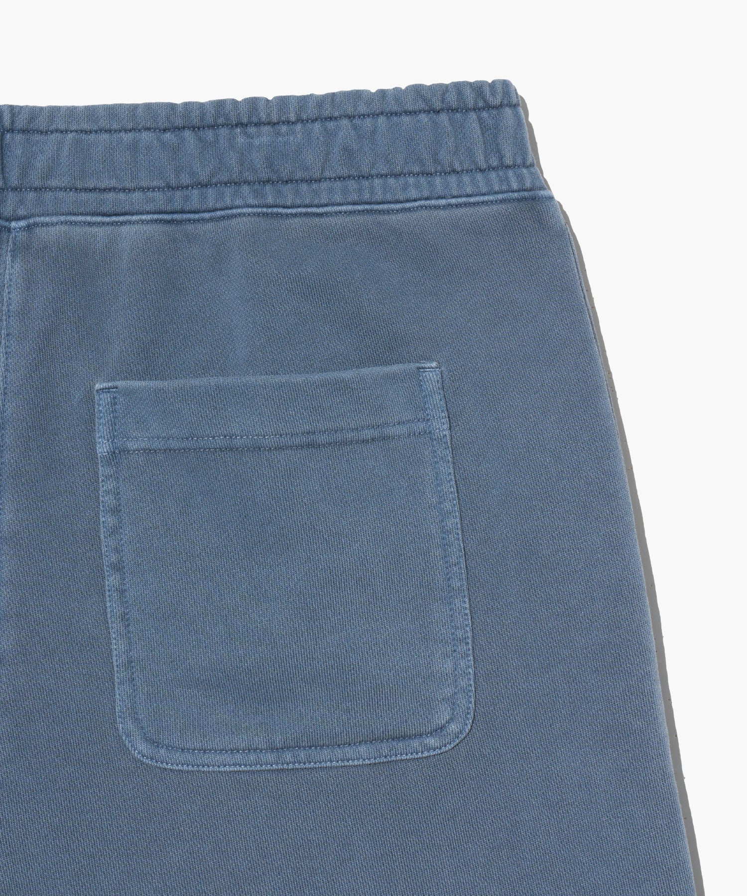 Marithe & Francois Girbaud - Classic Logo Dyeing Sweat Shorts (Blue) product image 5 | TRAB K-Fashion Australia