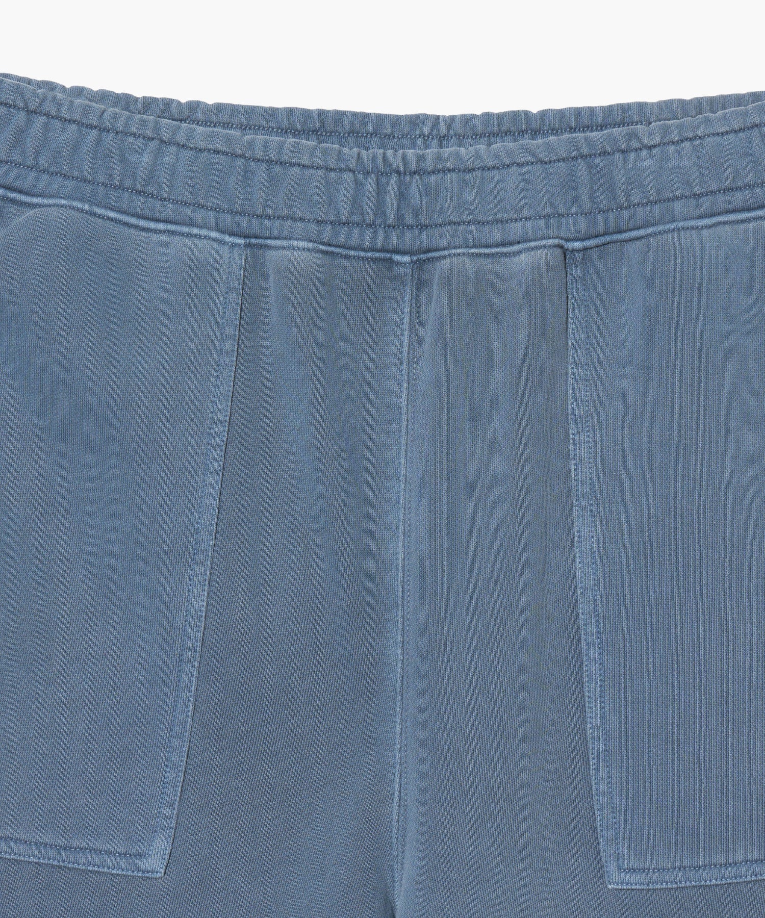 Marithe & Francois Girbaud - Classic Logo Dyeing Sweat Shorts (Blue) product image 3 | TRAB K-Fashion Australia