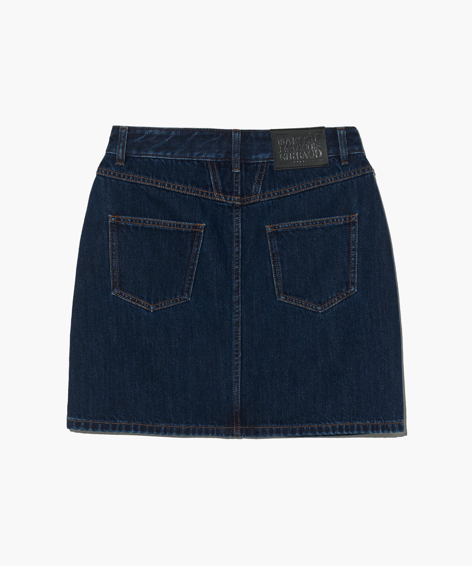 Marithe & Francois Girbaud - Straight Denim Mini Skirt (Dark Blue) product image 8 | TRAB K-Fashion Australia