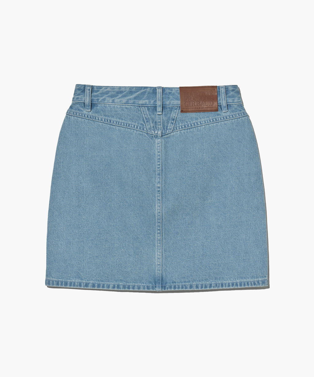 Marithe & Francois Girbaud - Fatigue Denim Skirt (Blue) product image 8 | TRAB K-Fashion Australia