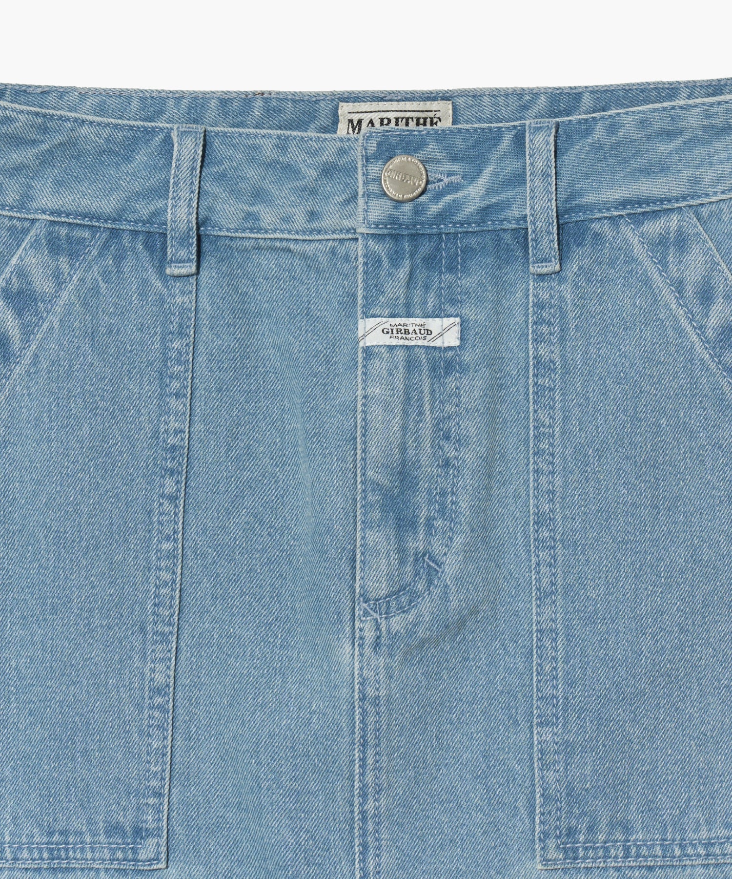 Marithe & Francois Girbaud - Fatigue Denim Skirt (Blue) product image 9 | TRAB K-Fashion Australia