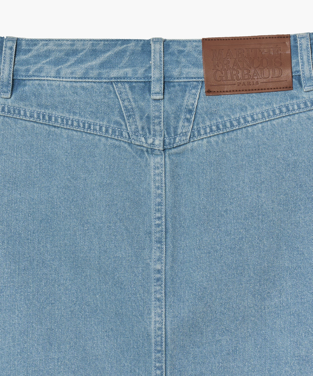 Marithe & Francois Girbaud - Fatigue Denim Skirt (Blue) product image 10 | TRAB K-Fashion Australia