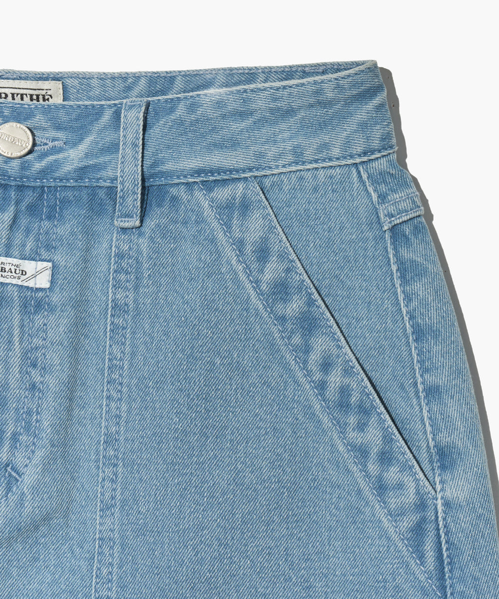 Marithe & Francois Girbaud - Fatigue Denim Skirt (Blue) product image 11 | TRAB K-Fashion Australia