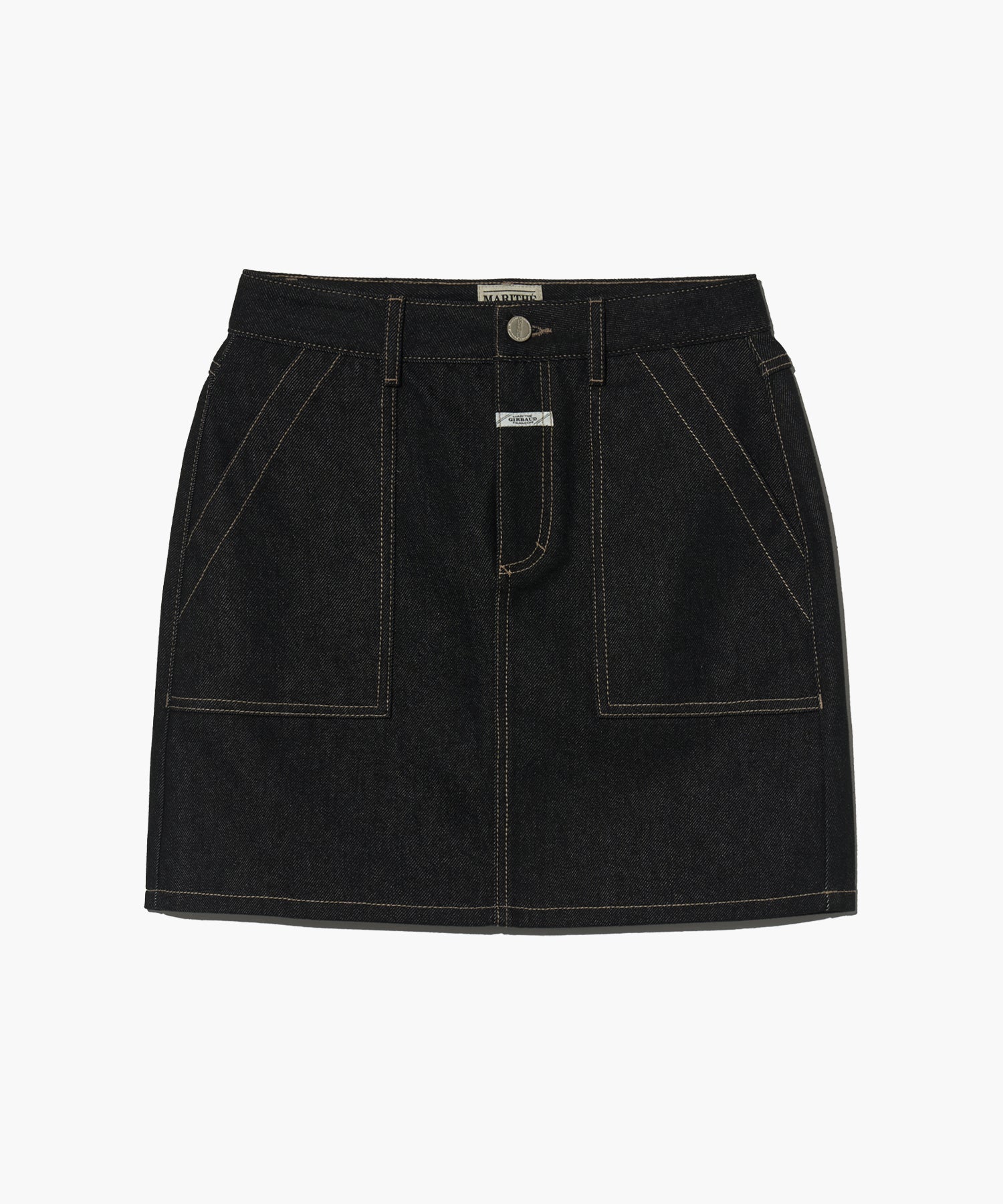 Marithe & Francois Girbaud - Fatigue Denim Skirt (Dark Blue) product image 9 | TRAB K-Fashion Australia