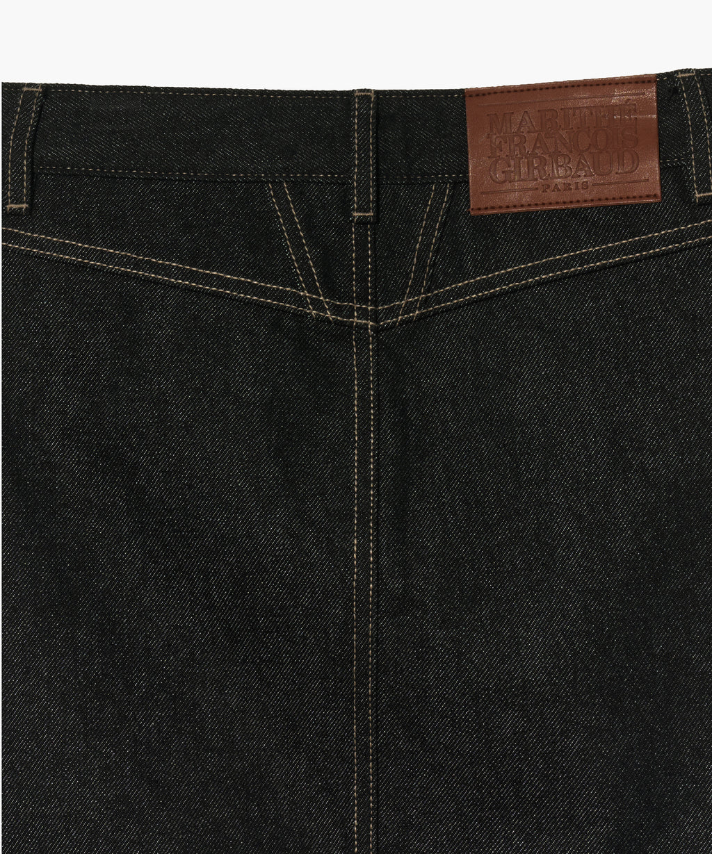 Marithe & Francois Girbaud - Fatigue Denim Skirt (Dark Blue) product image 12 | TRAB K-Fashion Australia