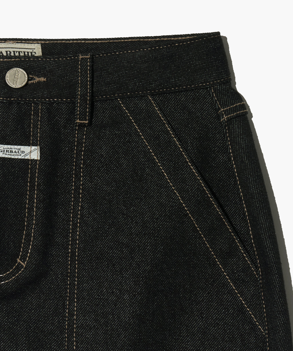 Marithe & Francois Girbaud - Fatigue Denim Skirt (Dark Blue) product image 13 | TRAB K-Fashion Australia