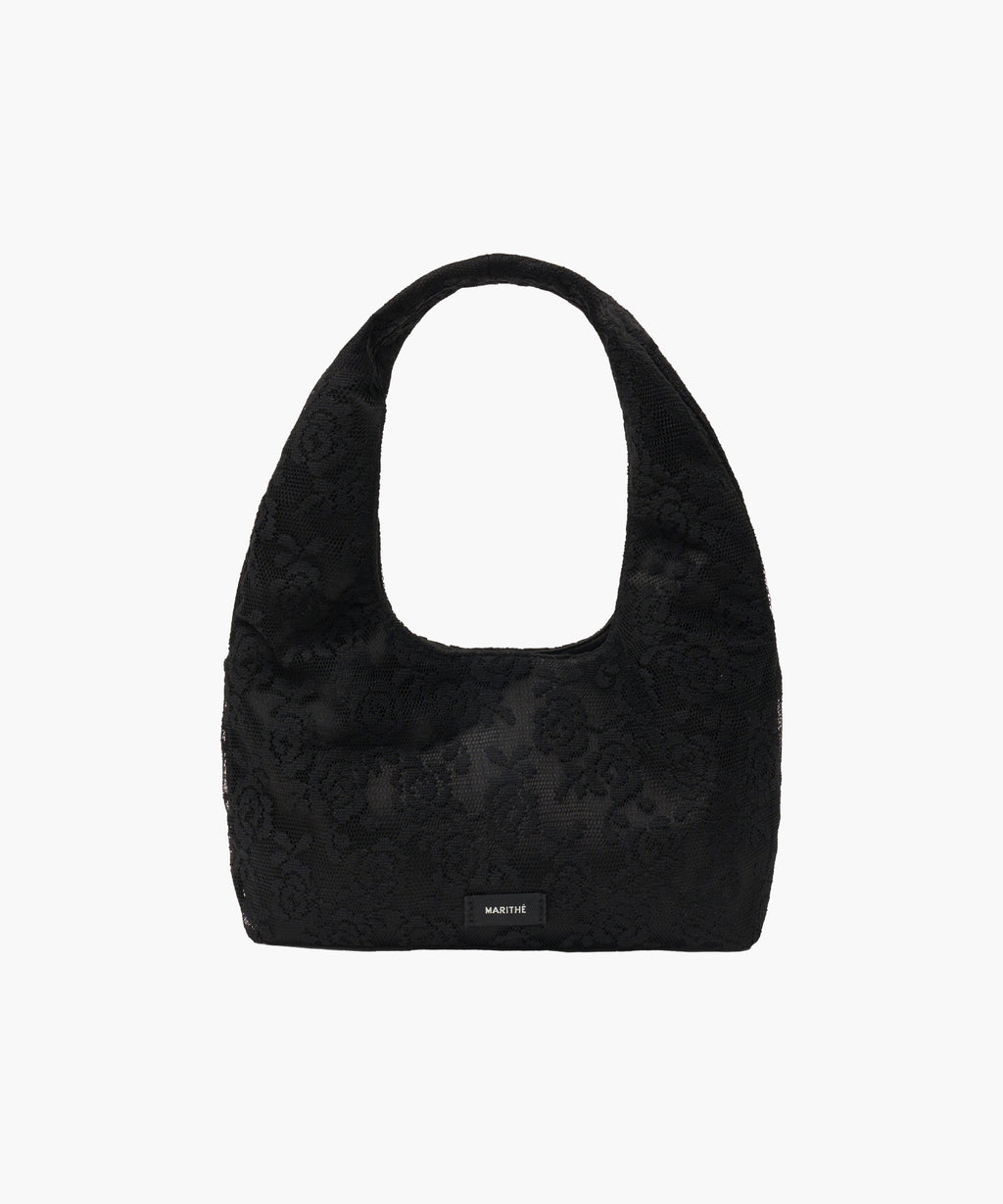Marithe & Francois Girbaud - Regular Logo Layered Tote Bag (Black) product image 3 | TRAB K-Fashion Australia