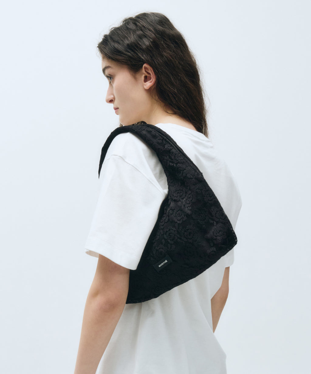 Marithe & Francois Girbaud - Regular Logo Layered Tote Bag (Black) product image 9 | TRAB K-Fashion Australia