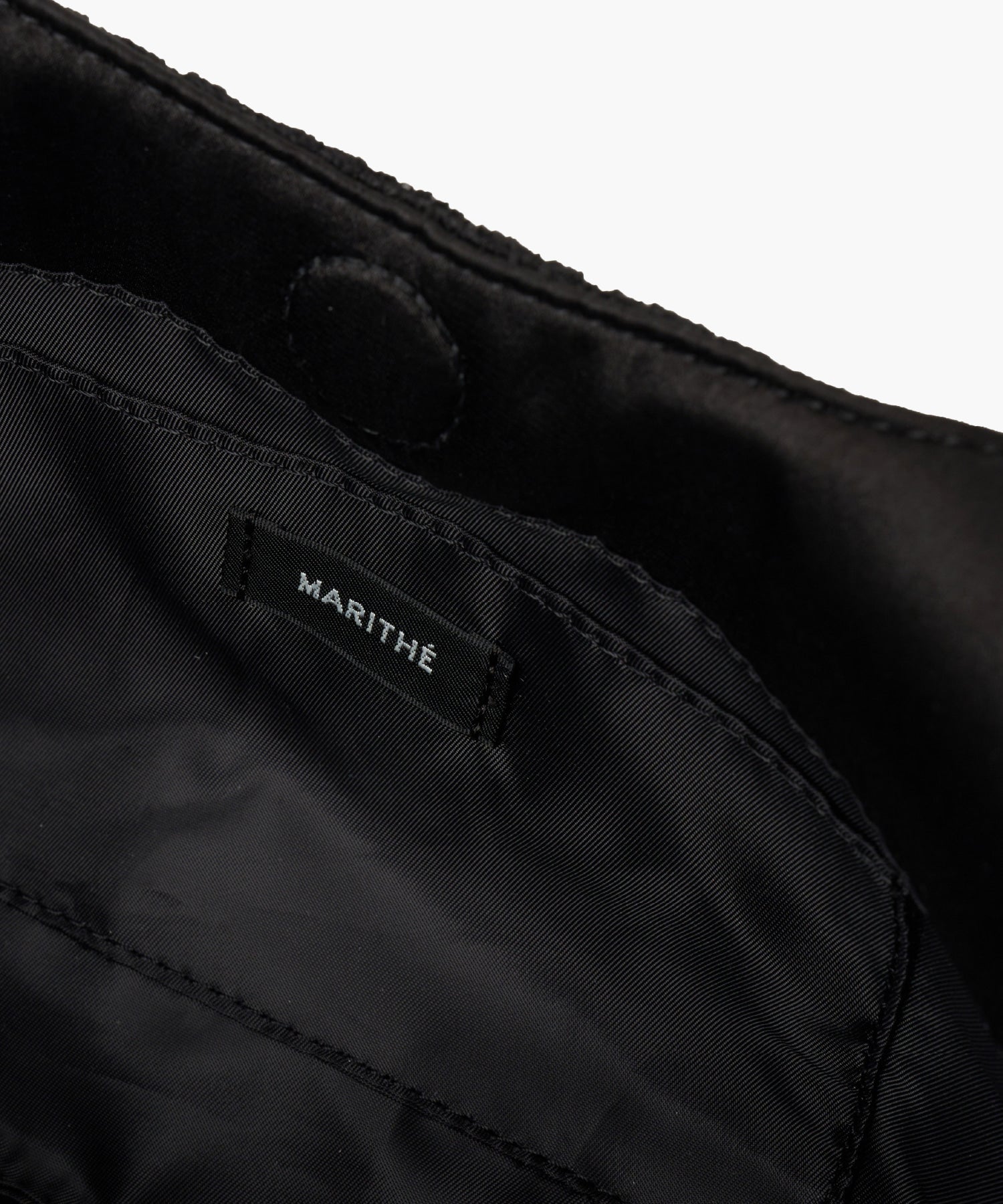 Marithe & Francois Girbaud - Regular Logo Layered Tote Bag (Black) product image 6 | TRAB K-Fashion Australia
