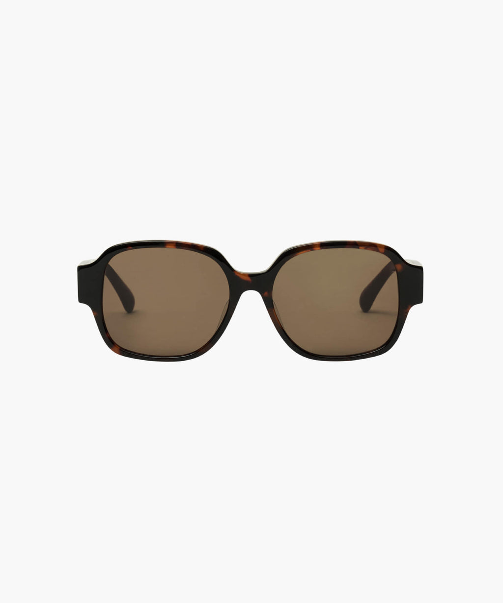 Marithe & Francois Girbaud - Square Frame Sunglasses (Brown) product image 2 | TRAB K-Fashion Australia