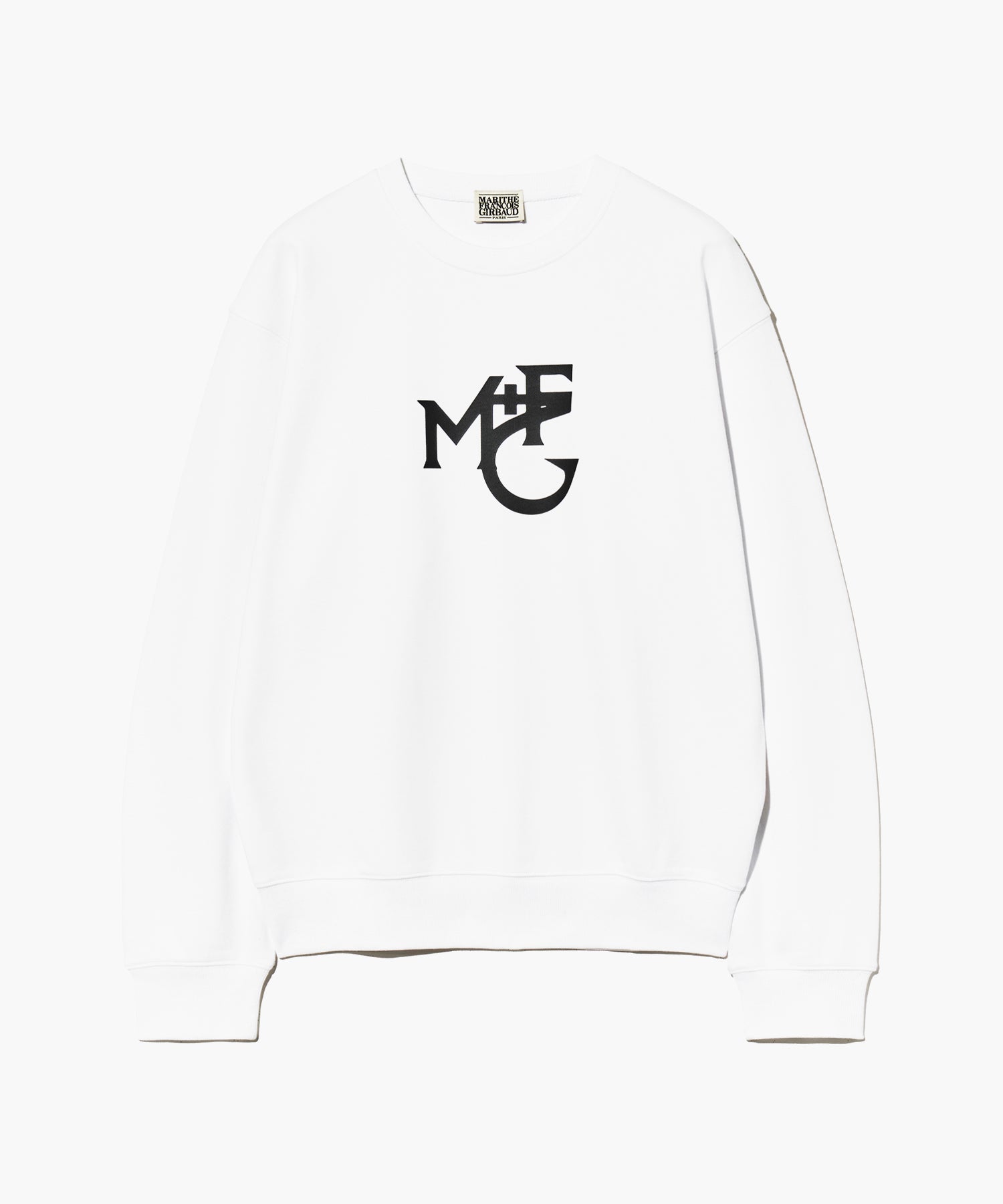 Marithe & Francois Girbaud - Monogramme M+fg Logo Sweatshirt (White) product image 5 | TRAB K-Fashion Australia