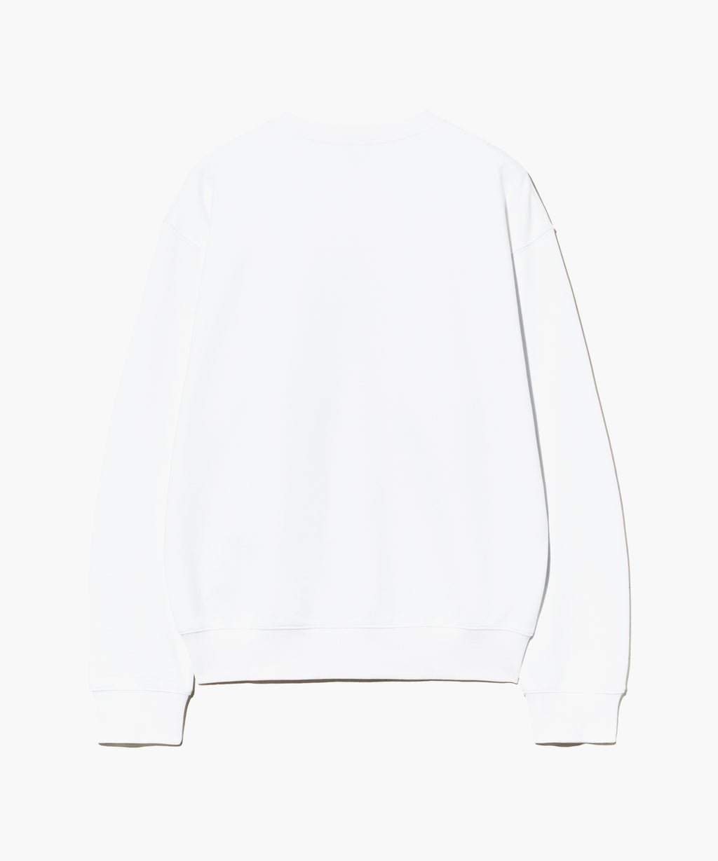 Marithe & Francois Girbaud - Monogramme M+fg Logo Sweatshirt (White) product image 6 | TRAB K-Fashion Australia