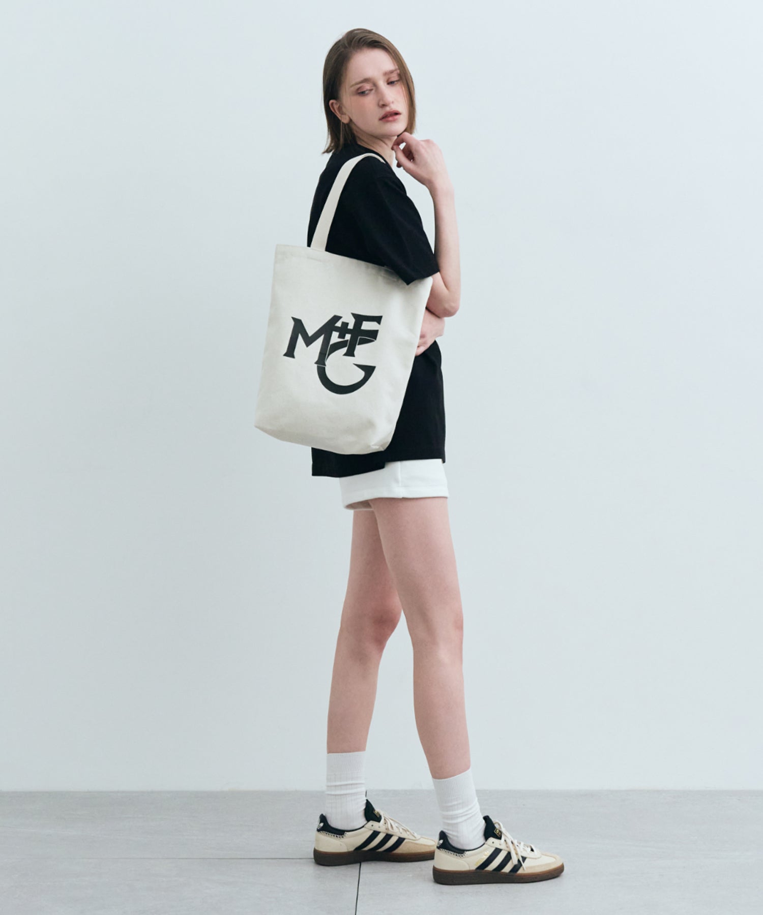 Marithe & Francois Girbaud - Monogramme M+fg Eco Bag (Natural) product image 7 | TRAB K-Fashion Australia