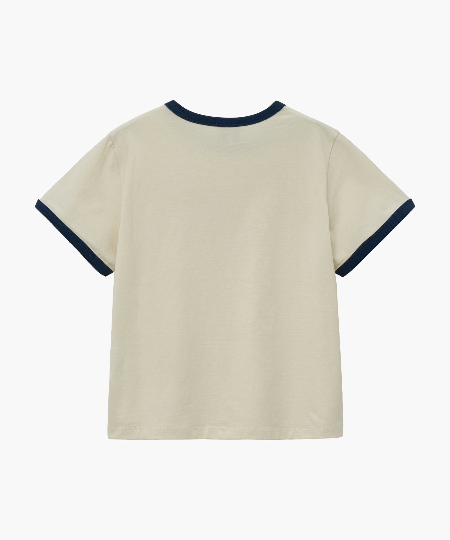 Marithe & Francois Girbaud - Vintage Baseball Ringer Tee (Ivory) product image 7 | TRAB K-Fashion Australia