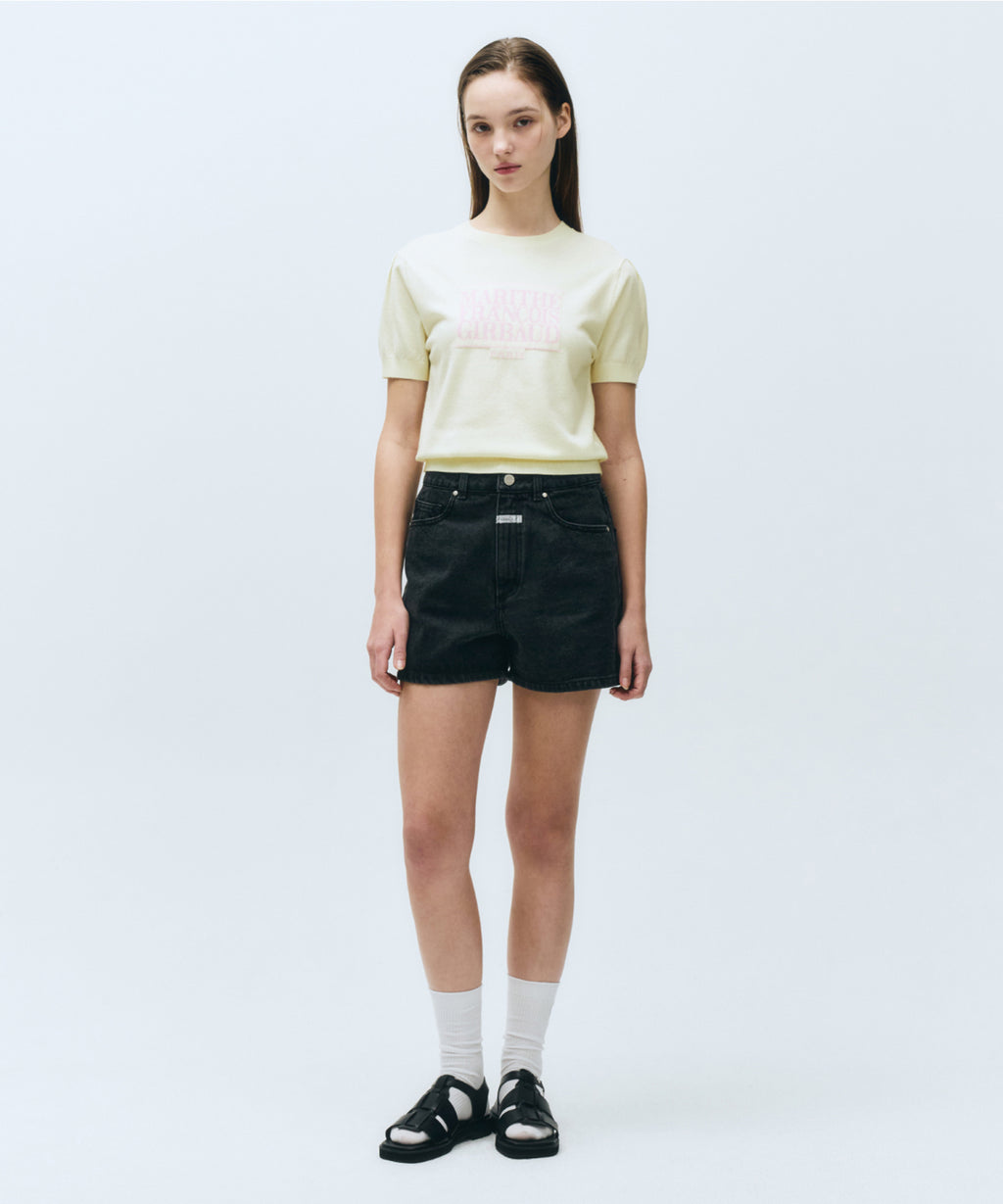 Marithe & Francois Girbaud - Denim Shorts (Black) product image 1 | TRAB K-Fashion Australia