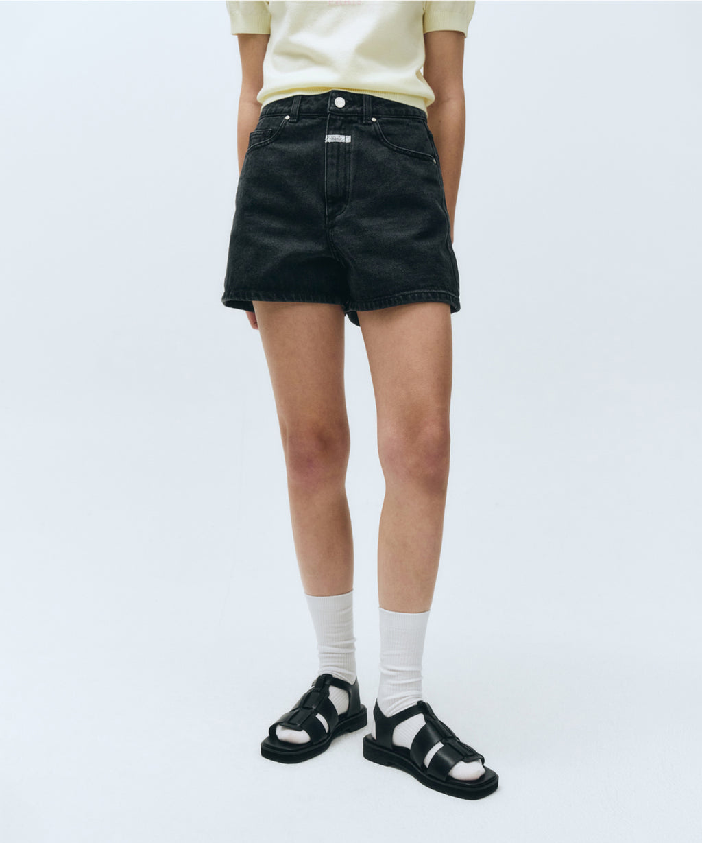 Marithe & Francois Girbaud - Denim Shorts (Black) product image 4 | TRAB K-Fashion Australia