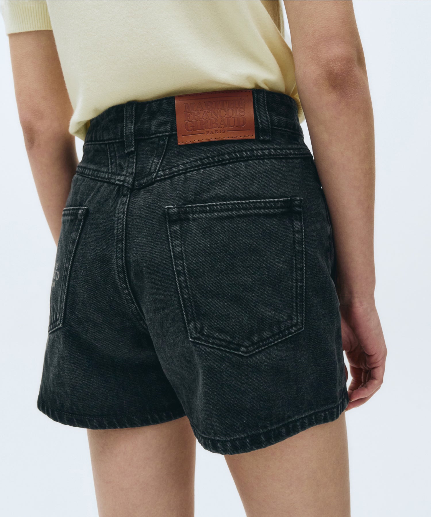 Marithe & Francois Girbaud - Denim Shorts (Black) product image 6 | TRAB K-Fashion Australia