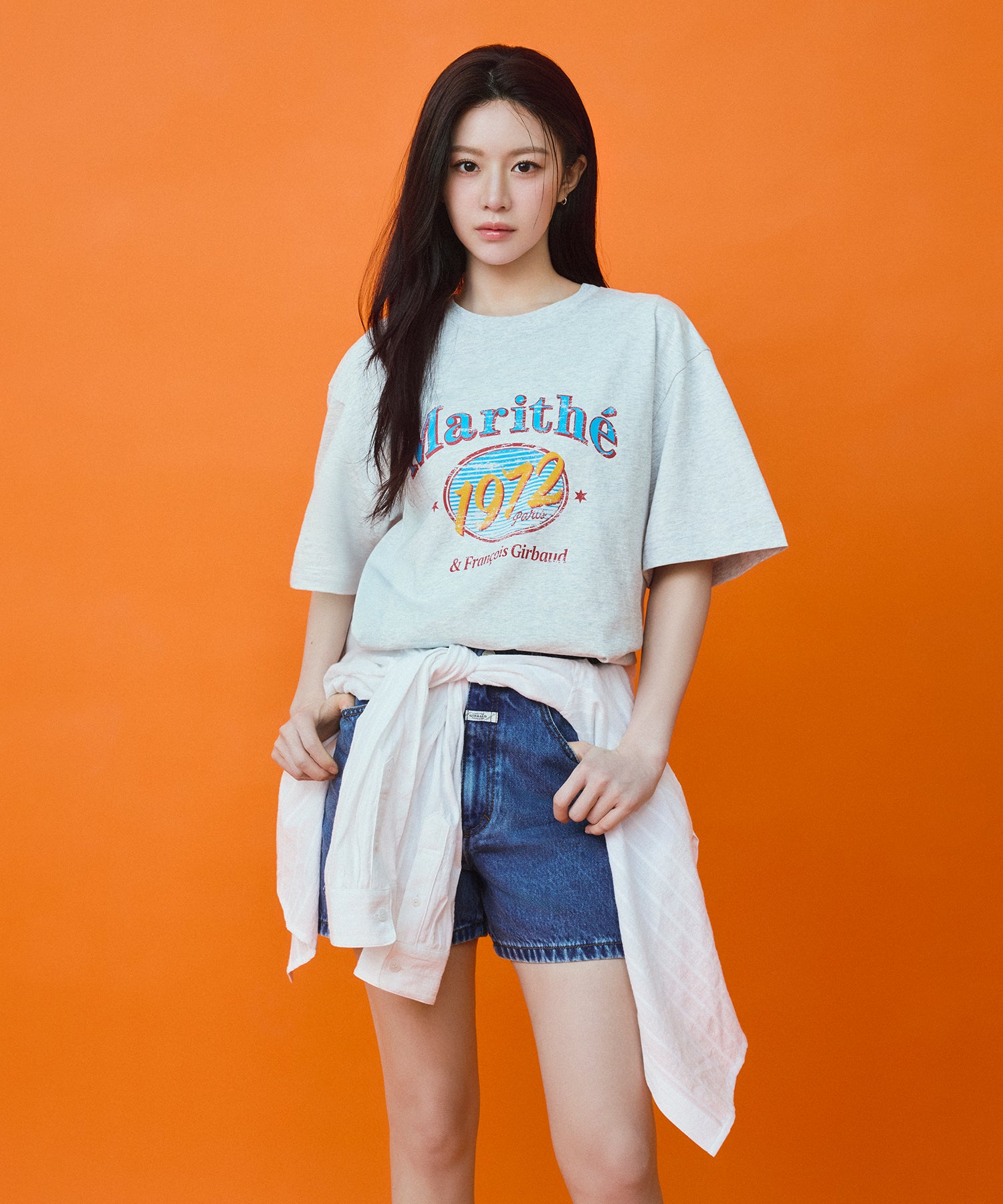 Marithe & Francois Girbaud - Denim Shorts (Blue) product image 2 | TRAB K-Fashion Australia