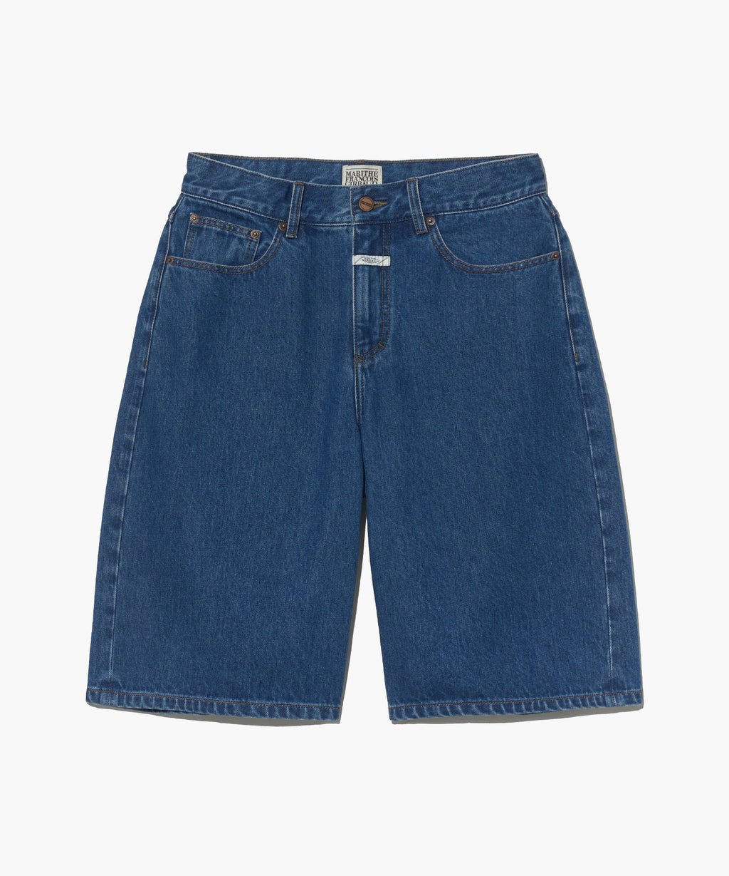 Marithe & Francois Girbaud - Bermuda Denim Pants (Blue) product image 9 | TRAB K-Fashion Australia