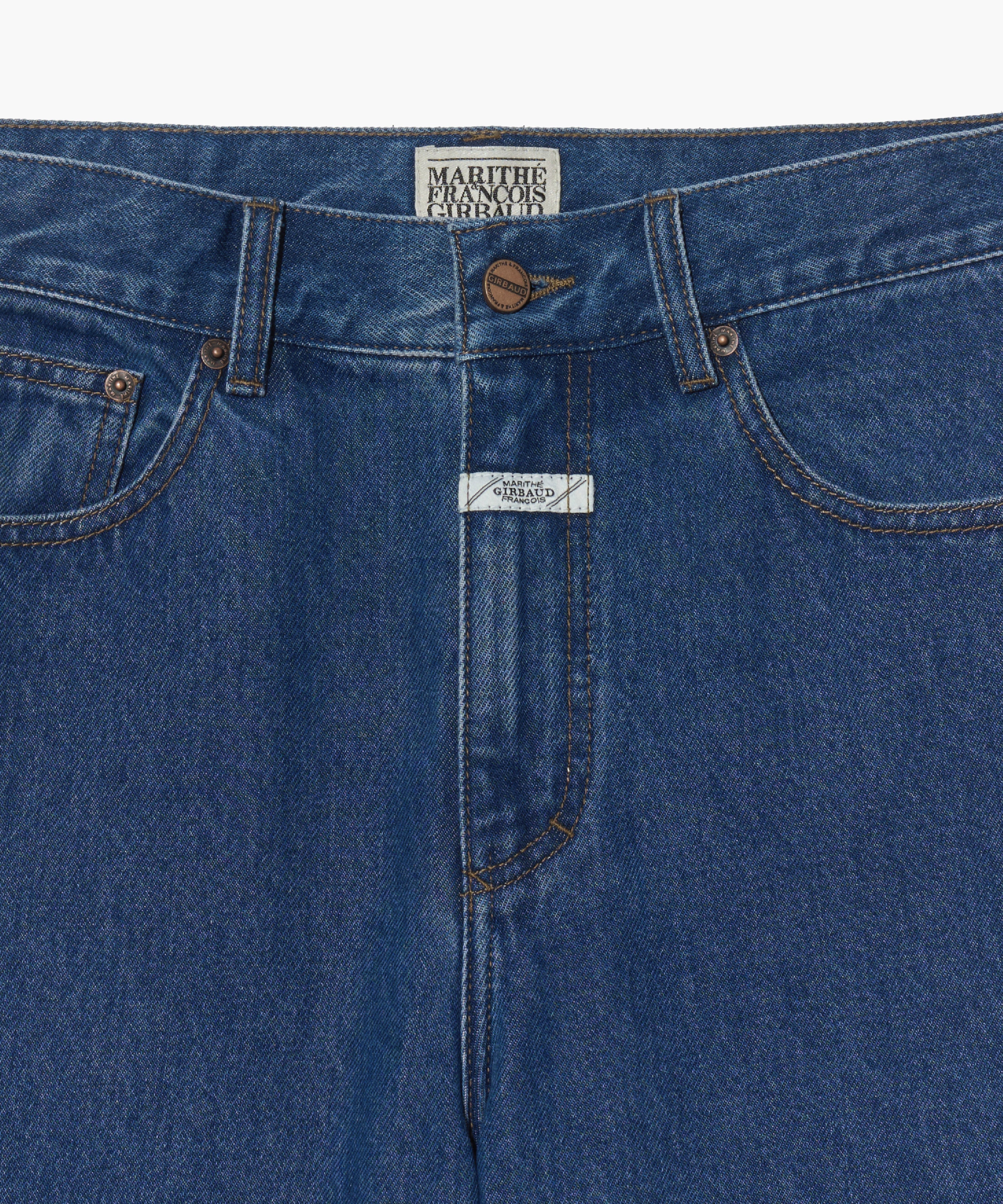 Marithe & Francois Girbaud - Bermuda Denim Pants (Blue) product image 11 | TRAB K-Fashion Australia