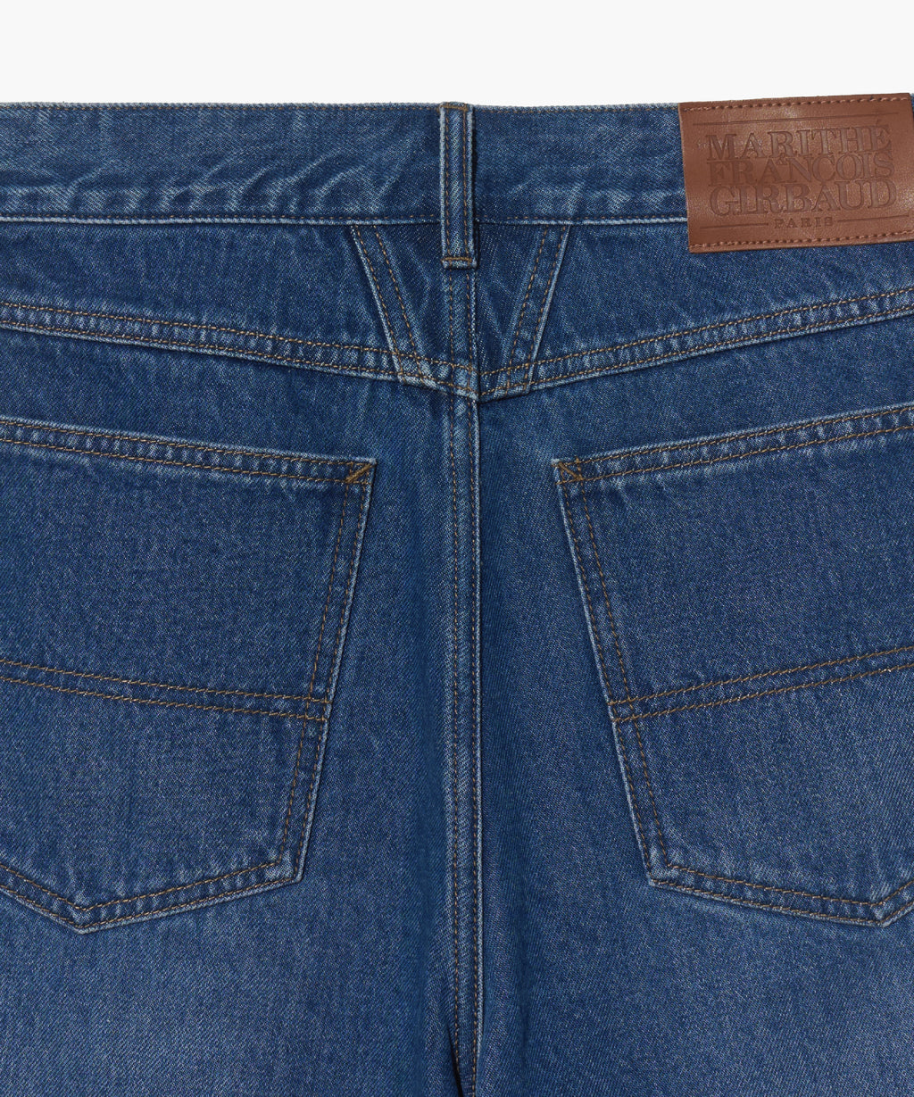 Marithe & Francois Girbaud - Bermuda Denim Pants (Blue) product image 12 | TRAB K-Fashion Australia