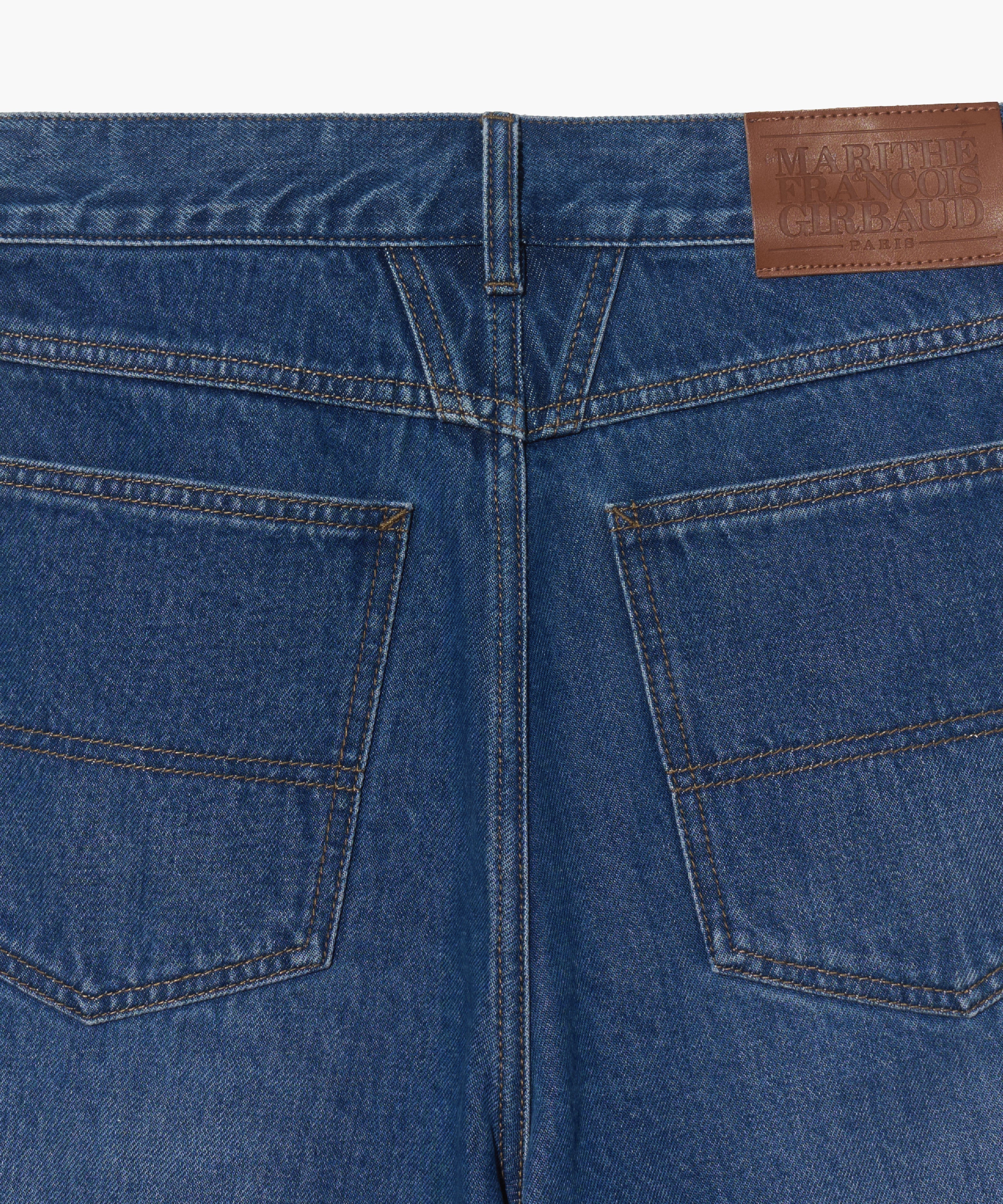 Marithe & Francois Girbaud - Bermuda Denim Pants (Blue) product image 12 | TRAB K-Fashion Australia
