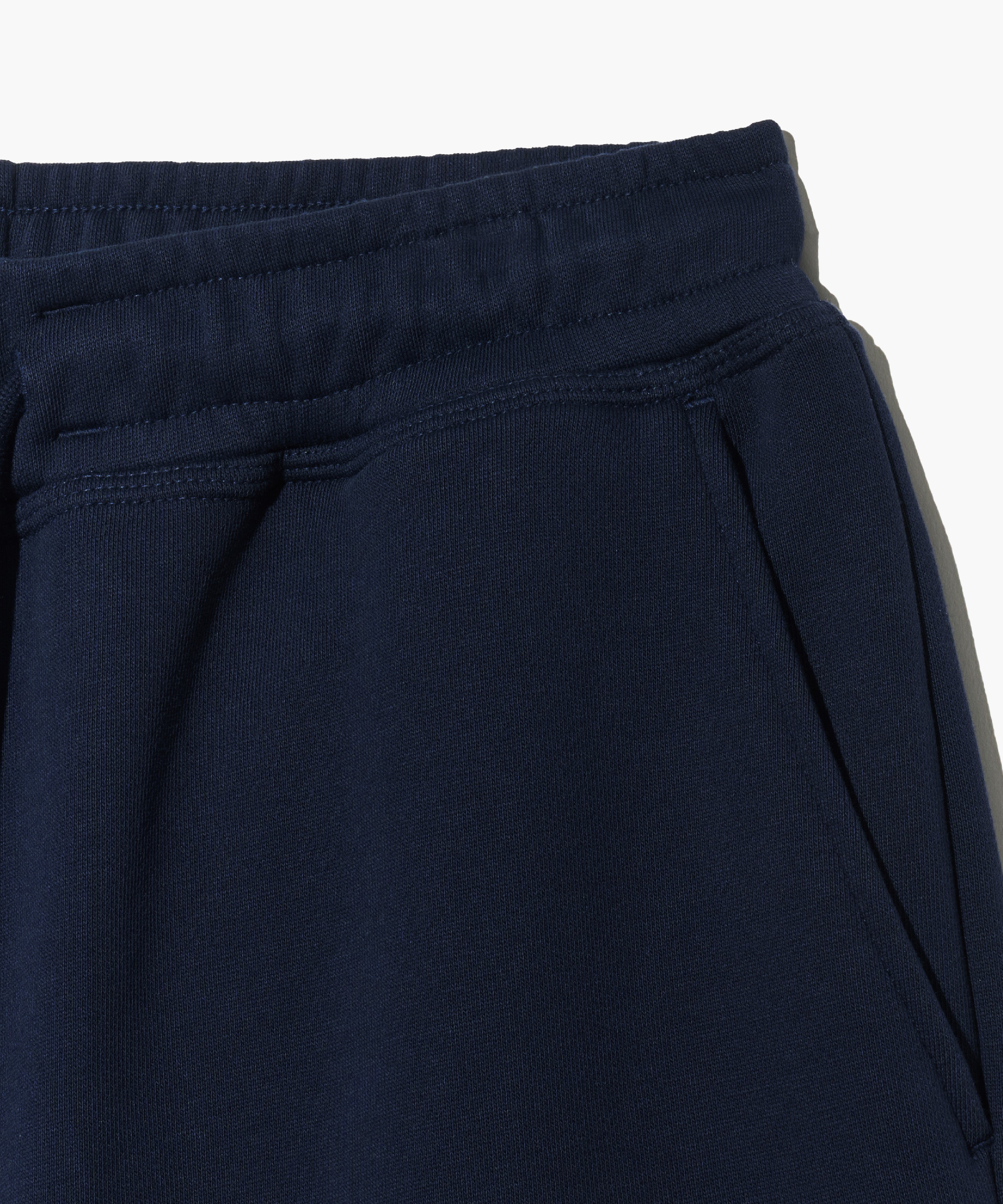 Marithe & Francois Girbaud - Classic Logo Leather Patch Sweat Shorts (Navy) product image 11 | TRAB K-Fashion Australia