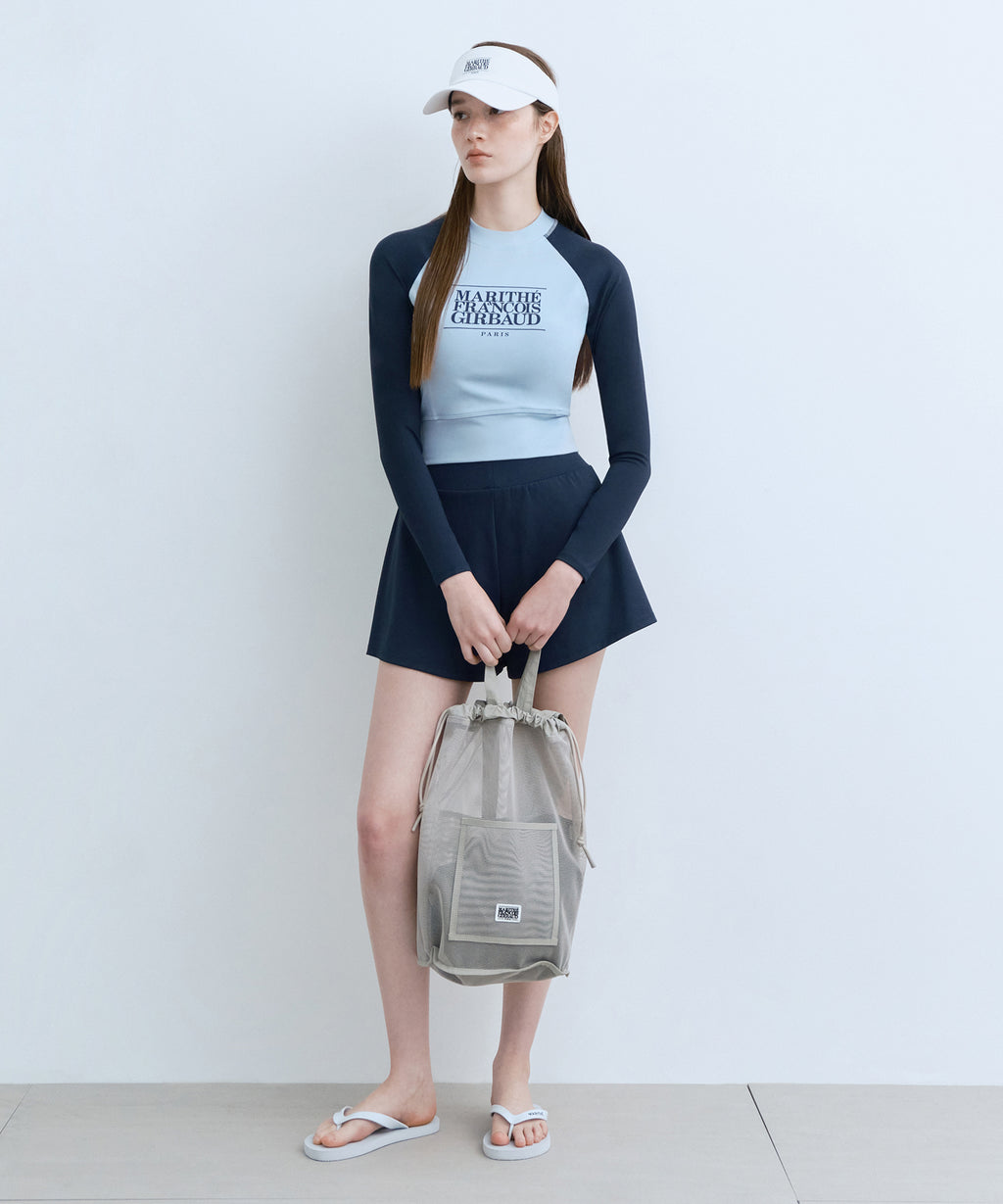 Marithe & Francois Girbaud - Mouvement Mesh 2way Bag (Gray) product image 10 | TRAB K-Fashion Australia