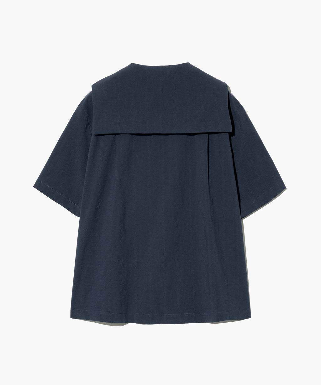 Marithe & Francois Girbaud - Marine Half Sleeve Shirt (Navy) product image 2 | TRAB K-Fashion Australia