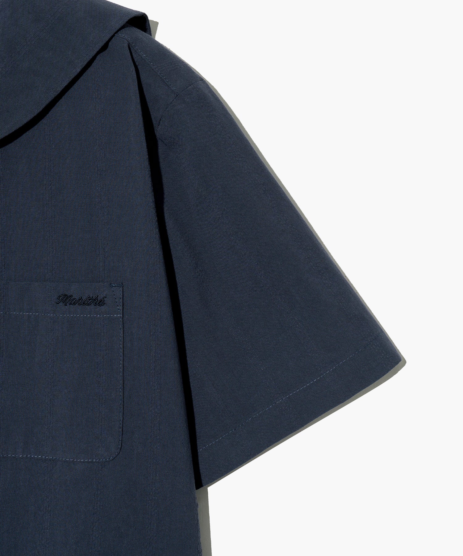 Marithe & Francois Girbaud - Marine Half Sleeve Shirt (Navy) product image 5 | TRAB K-Fashion Australia