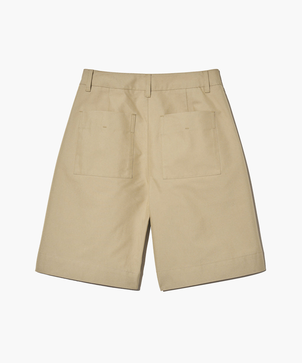 Marithe & Francois Girbaud - Half Cotton Pants (Beige) product image 2 | TRAB K-Fashion Australia