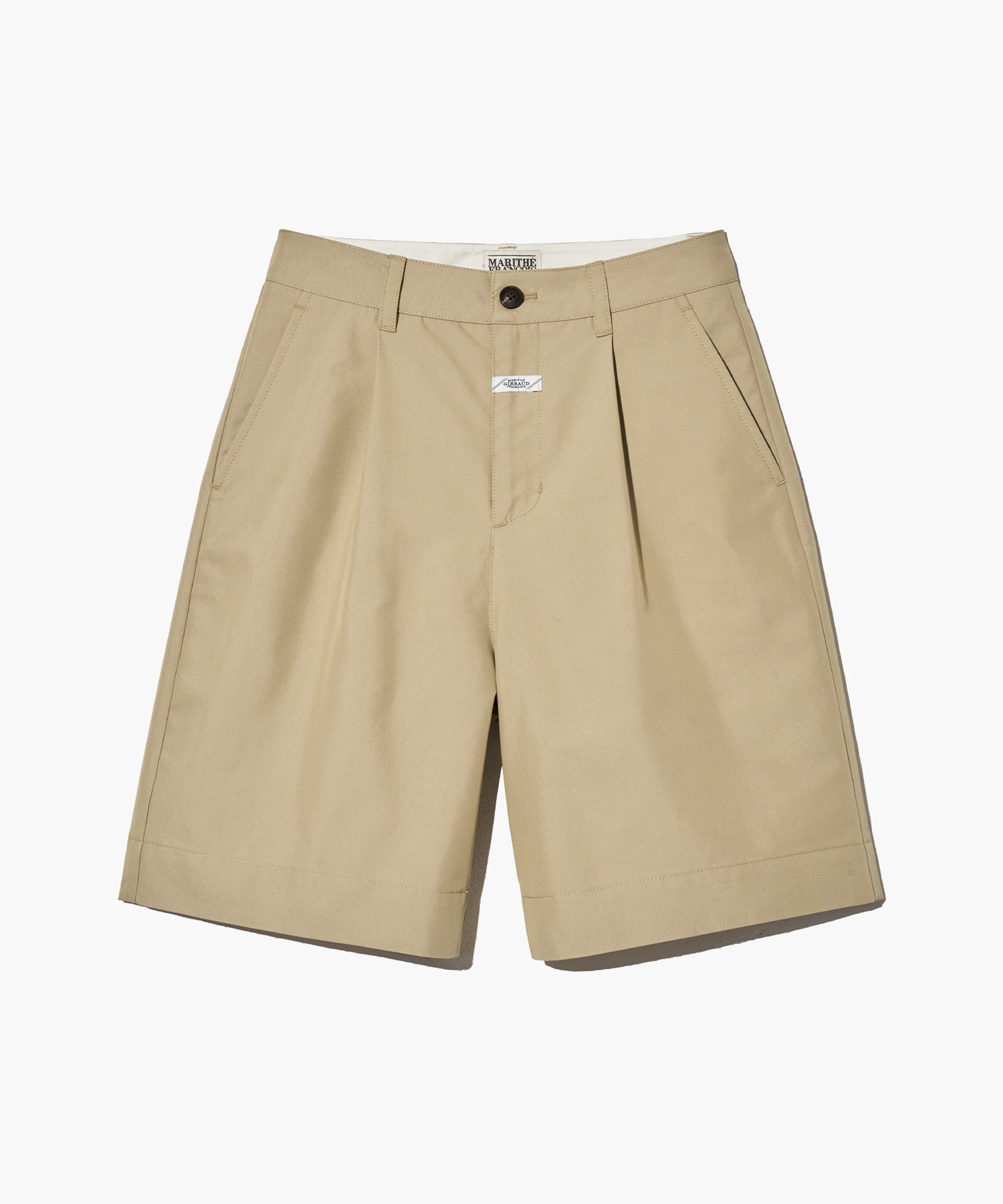 Marithe & Francois Girbaud - Half Cotton Pants (Beige) product image 1 | TRAB K-Fashion Australia