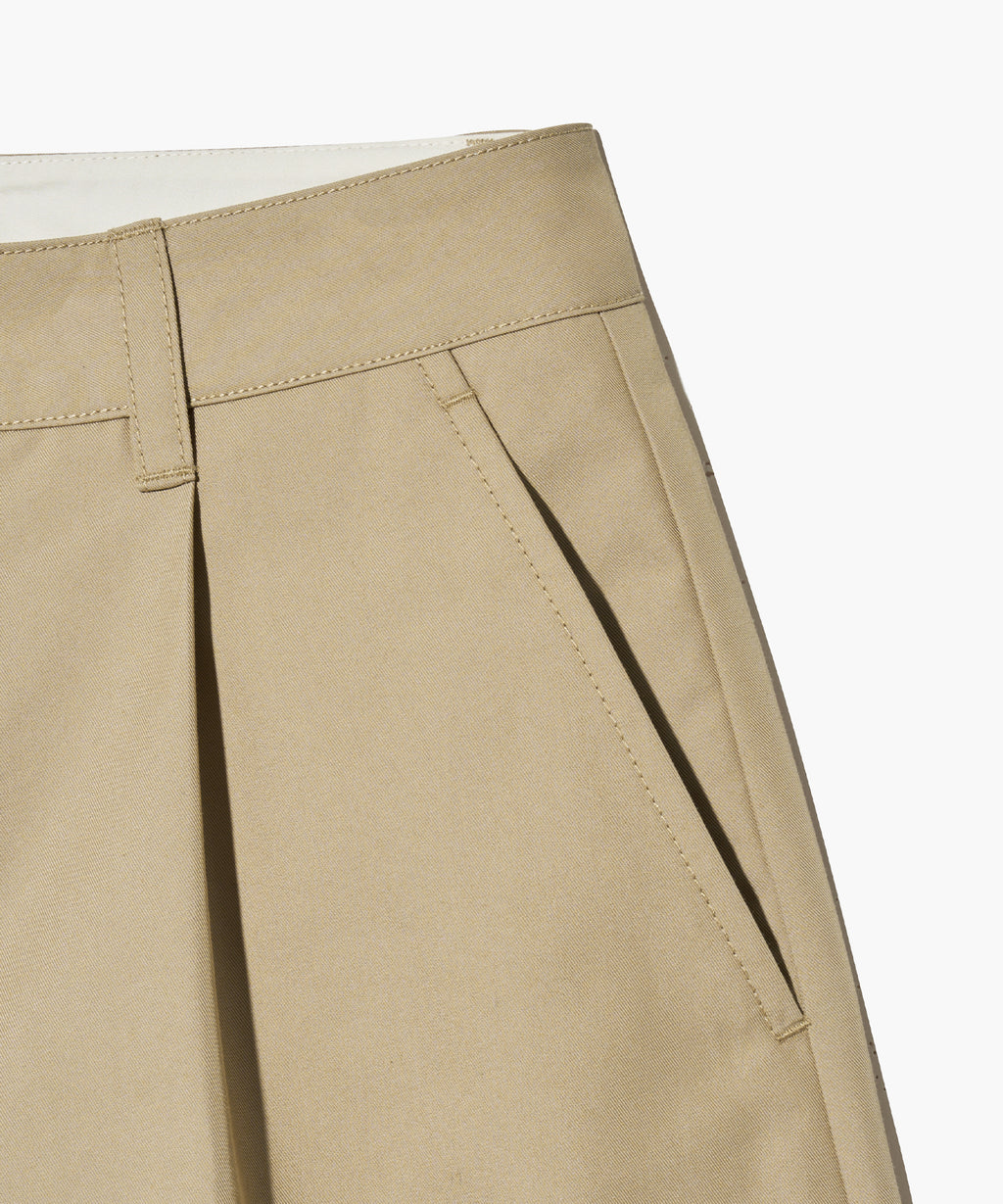 Marithe & Francois Girbaud - Half Cotton Pants (Beige) product image 4 | TRAB K-Fashion Australia
