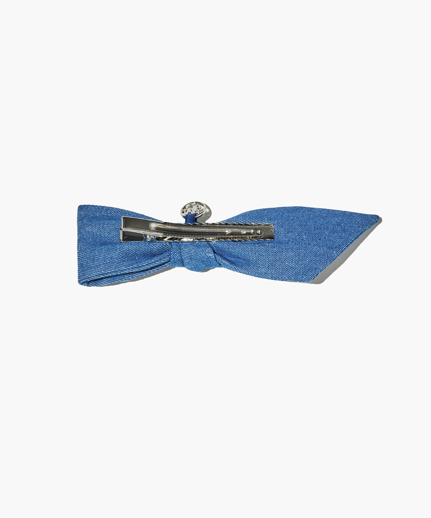 Marithe & Francois Girbaud - Circle Logo Big Ribbon Hair Pin (Blue) product image 2 | TRAB K-Fashion Australia