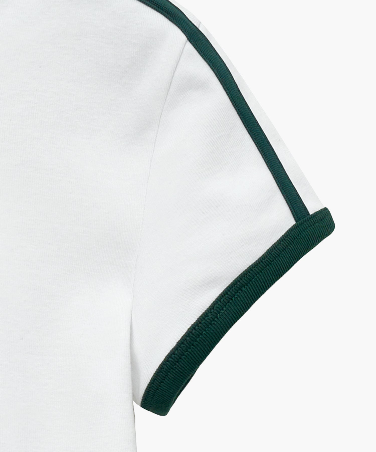Marithe & Francois Girbaud - Mouvement W Classic Logo Slim Ringer Tee (White) product image 8 | TRAB K-Fashion Australia