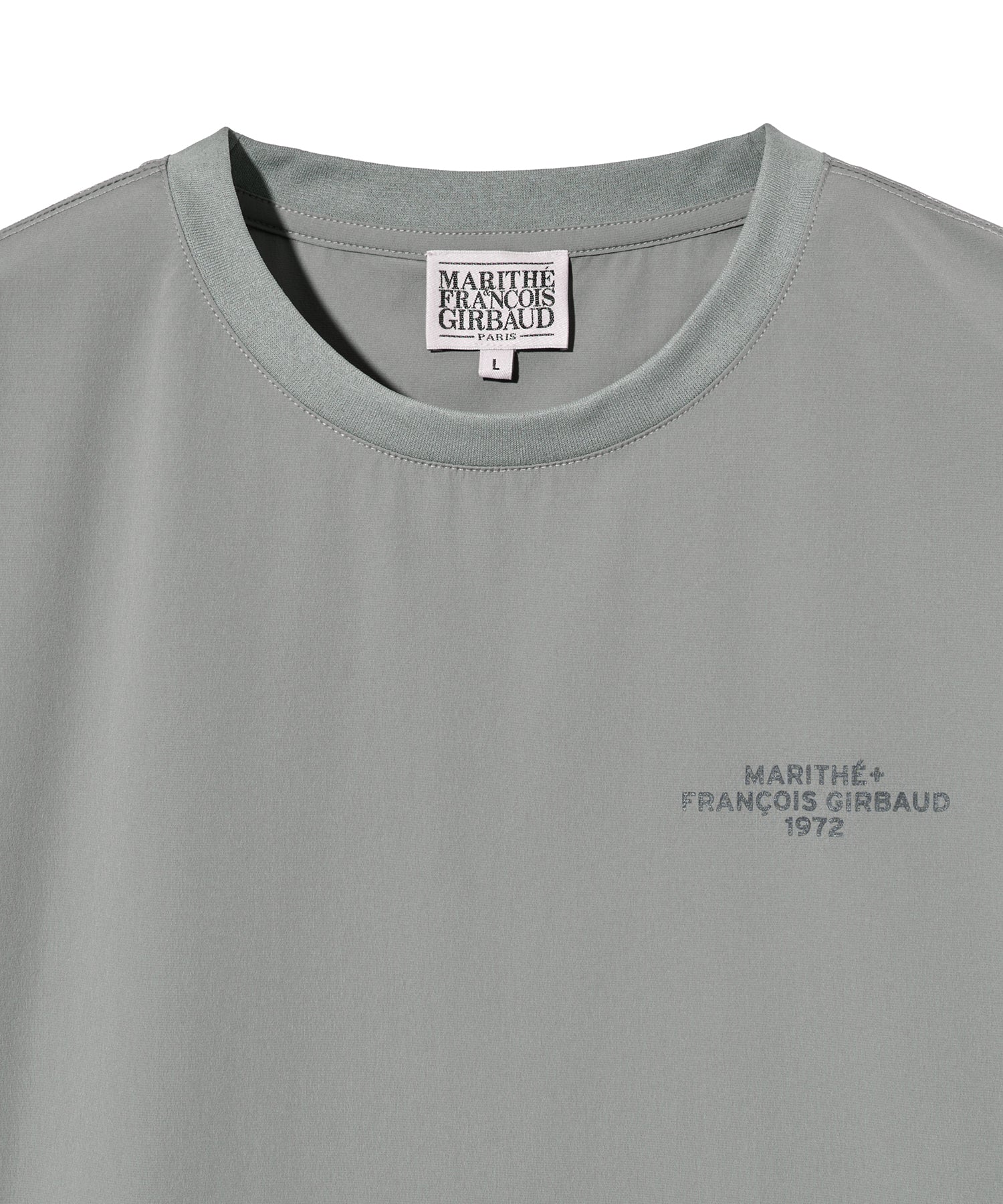 Marithe & Francois Girbaud - Mouvement Woven Semi-oversized Tee (Charcoal) product image 3 | TRAB K-Fashion Australia