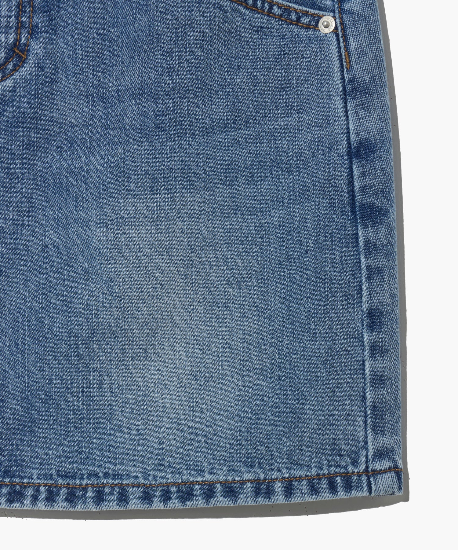 Marithe & Francois Girbaud - Straight Denim Mini Skirt (Blue) product image 13 | TRAB K-Fashion Australia