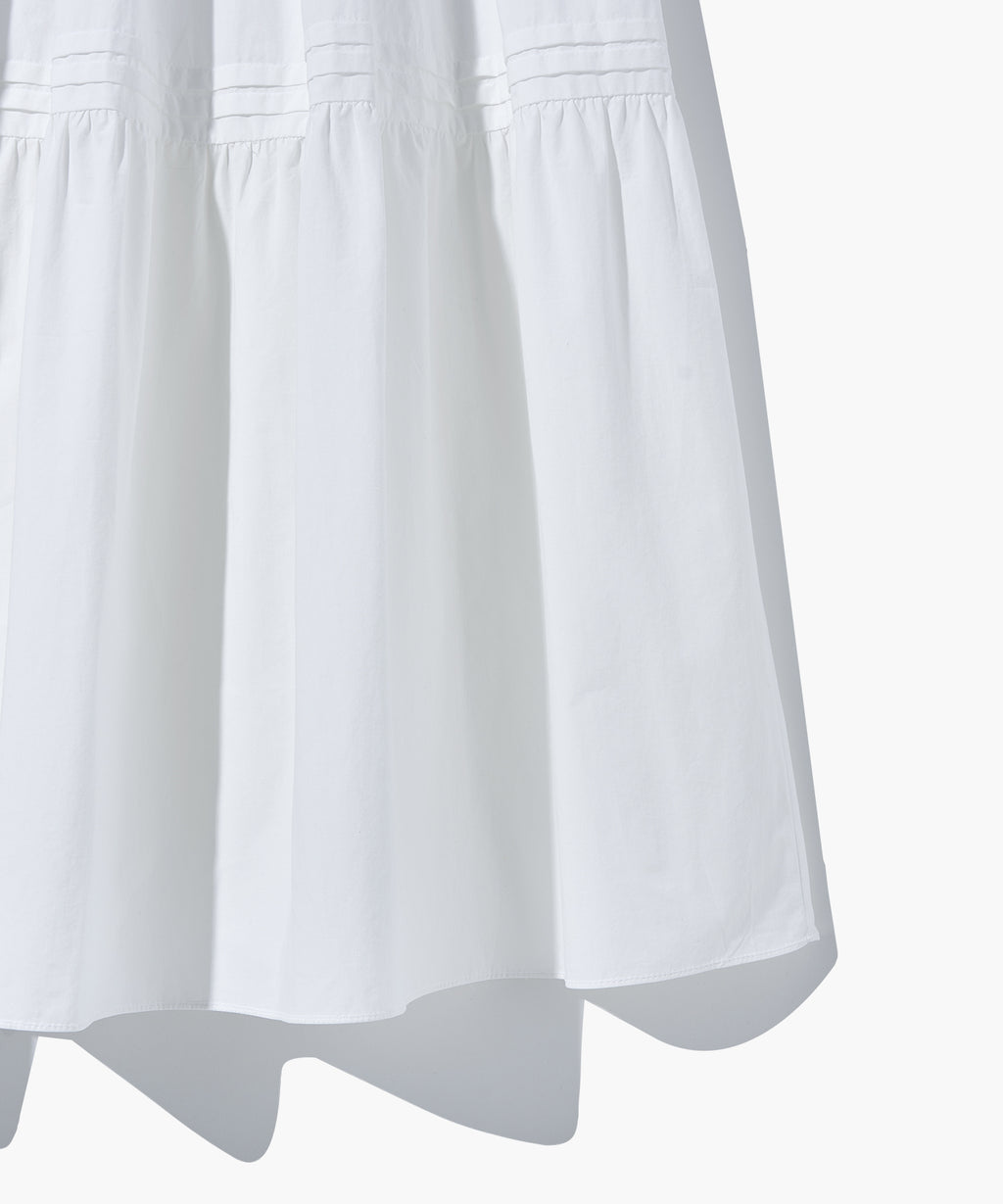 Marithe & Francois Girbaud - Tiered Full Skirt (White) product image 6 | TRAB K-Fashion Australia