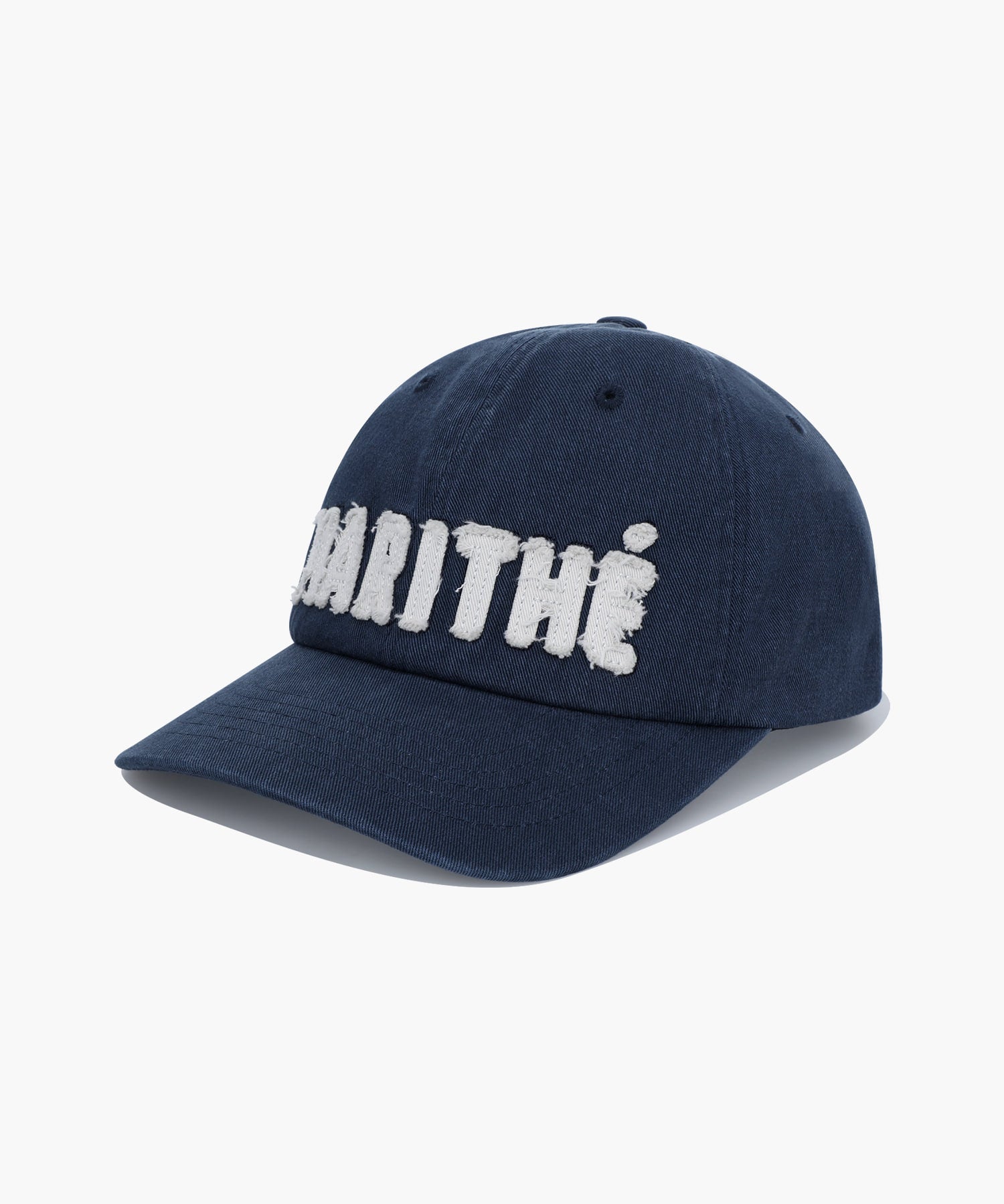 Marithe & Francois Girbaud - Marithe Applique Flat Brim Cap (Navy) product image 1 | TRAB K-Fashion Australia