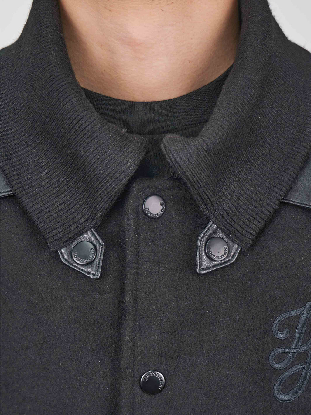 Juntae Kim - Laser-Cut Flower Varsity Jacket (OC1) product image 8 | TRAB K-Fashion Australia