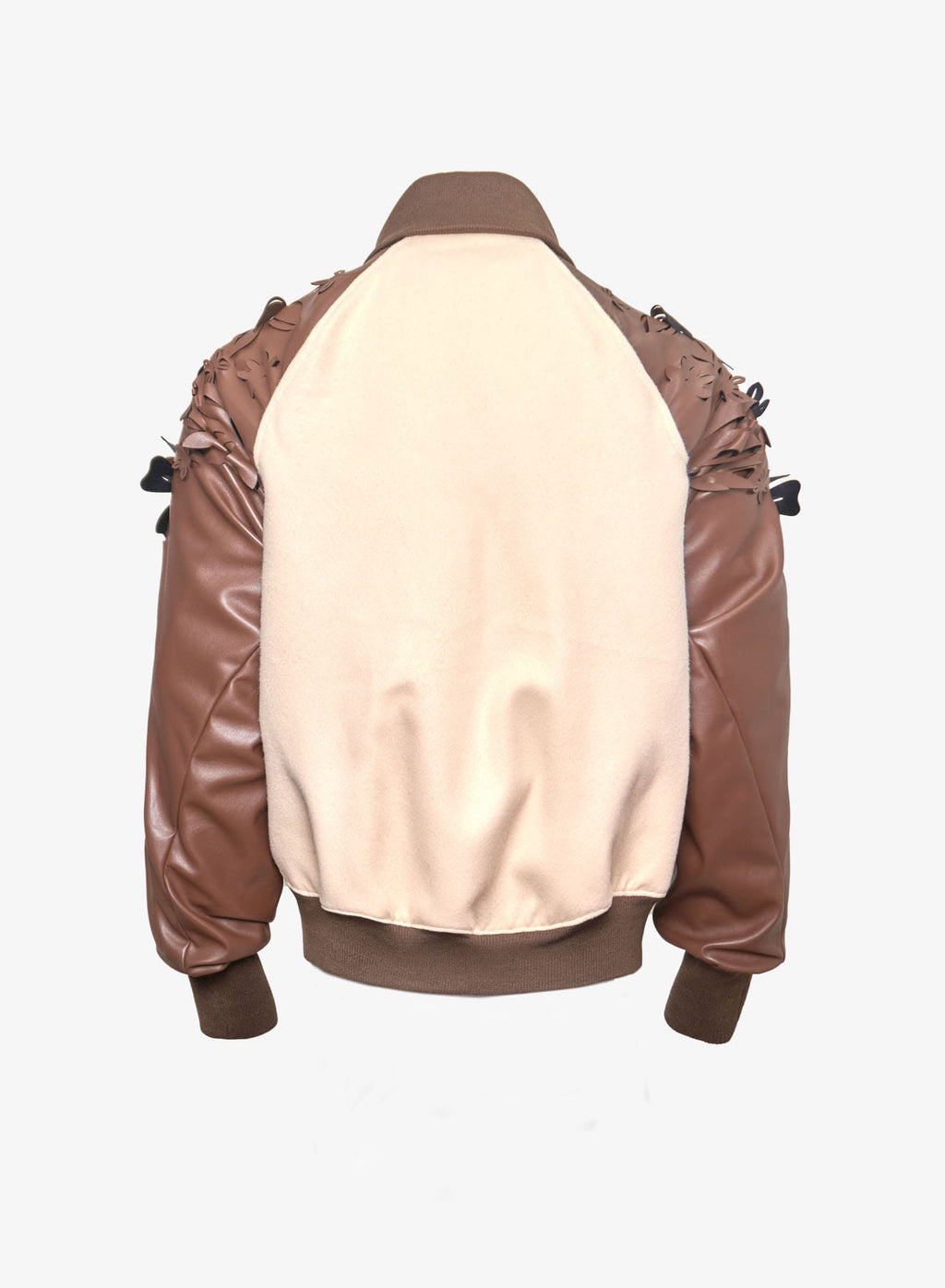 Juntae Kim - Laser-Cut Flower Varsity Jacket (OC2) product image 3 | TRAB K-Fashion Australia