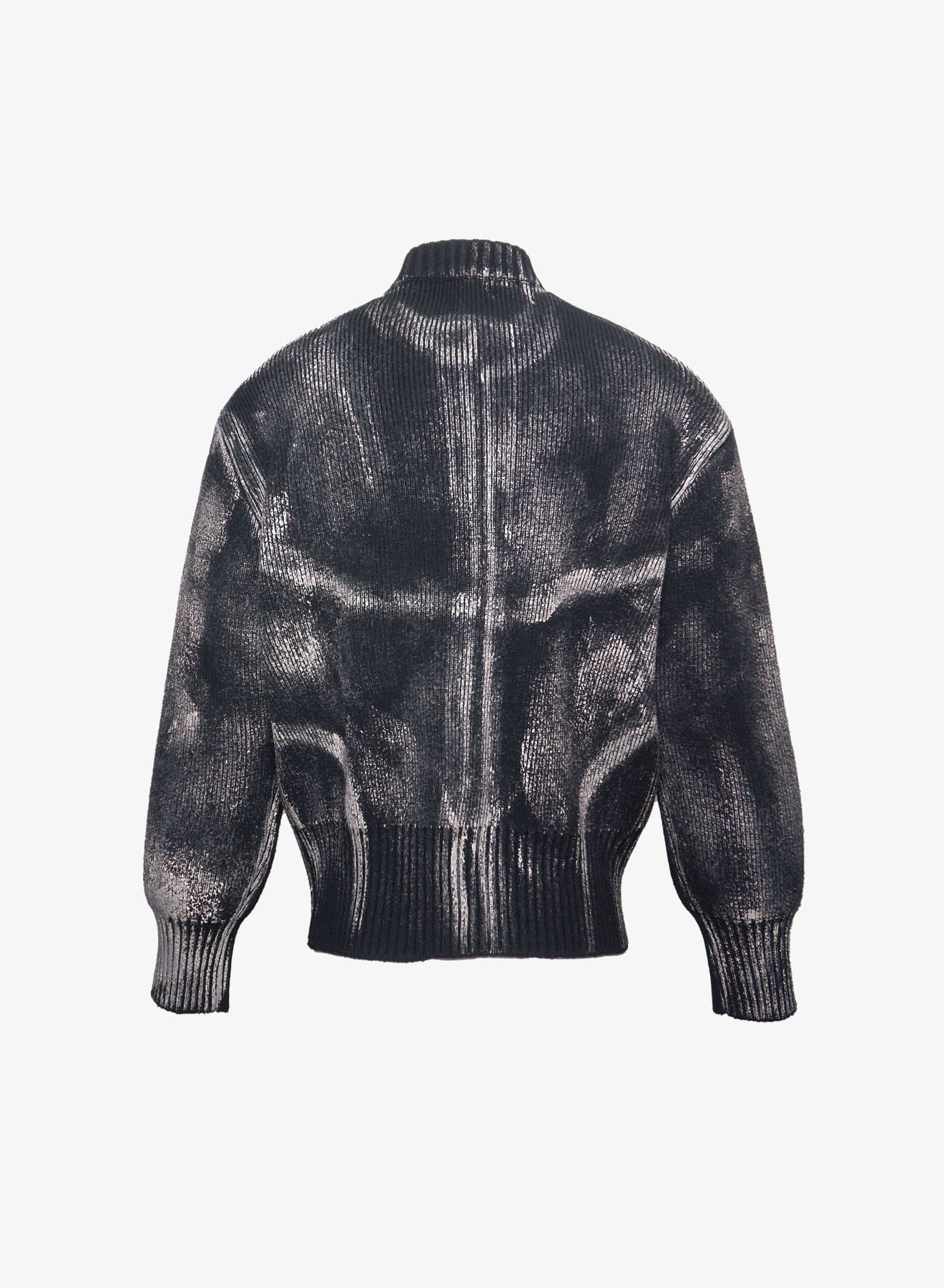 Juntae Kim - Painted Corset Knit Cardigan product image 3 | TRAB K-Fashion Australia