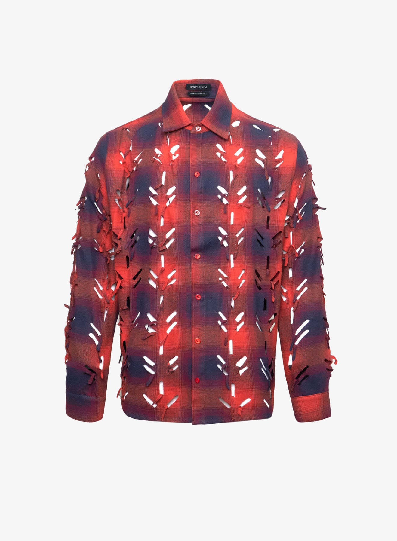 Juntae Kim - Laser-Slashed Shirts (OC1) product image 2 | TRAB K-Fashion Australia