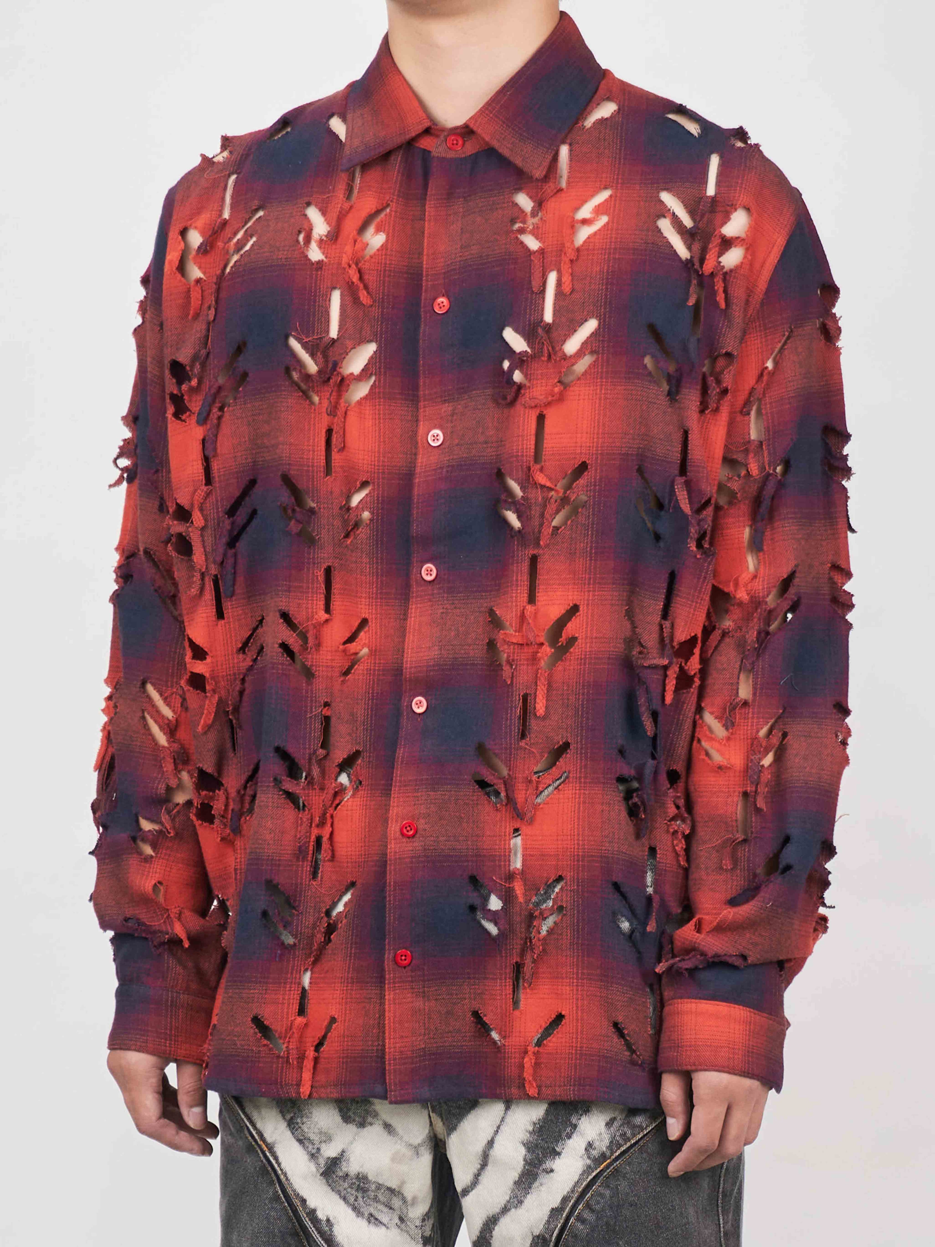 Juntae Kim - Laser-Slashed Shirts (OC1) product image 4 | TRAB K-Fashion Australia