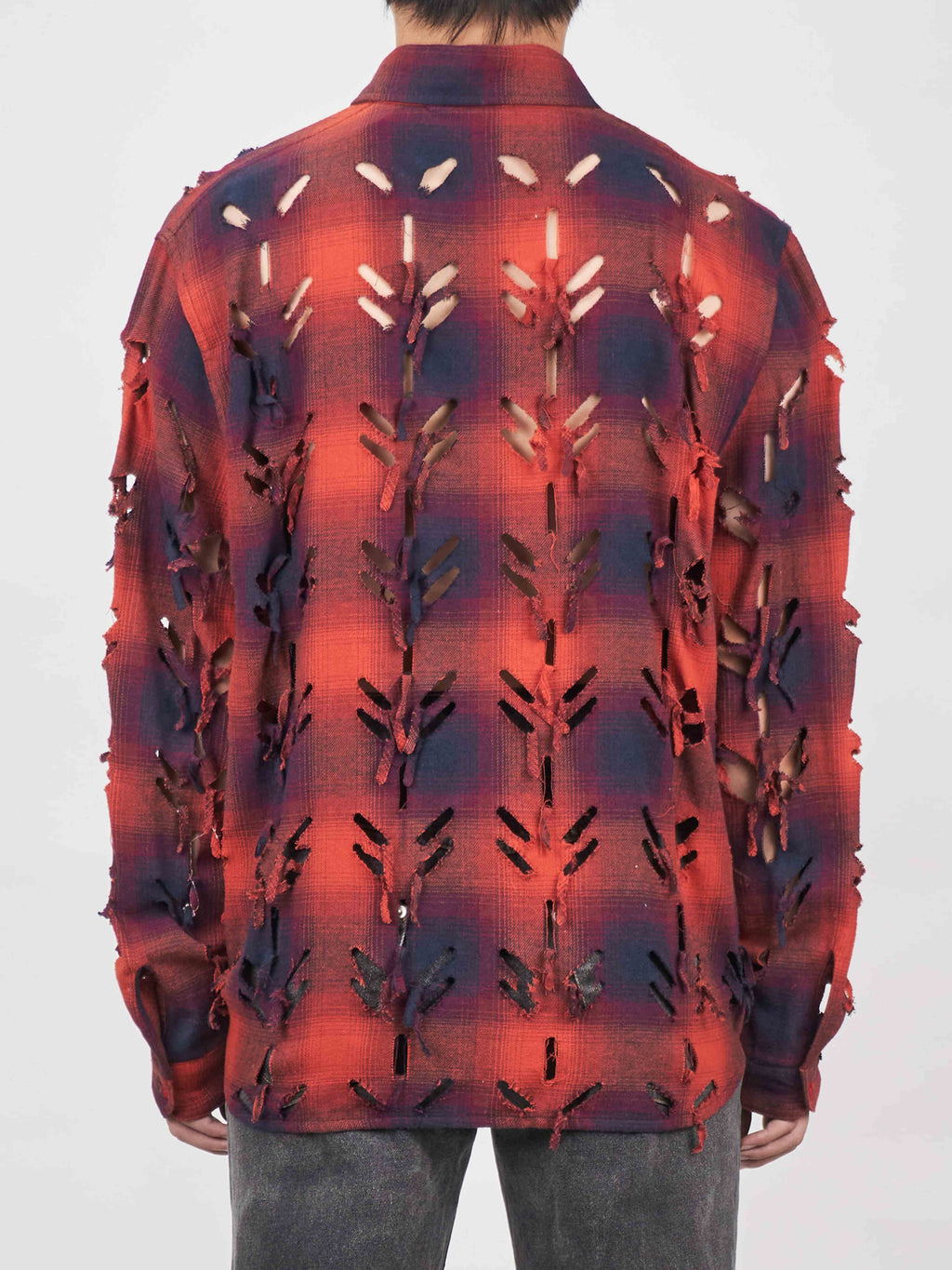 Juntae Kim - Laser-Slashed Shirts (OC1) product image 5 | TRAB K-Fashion Australia